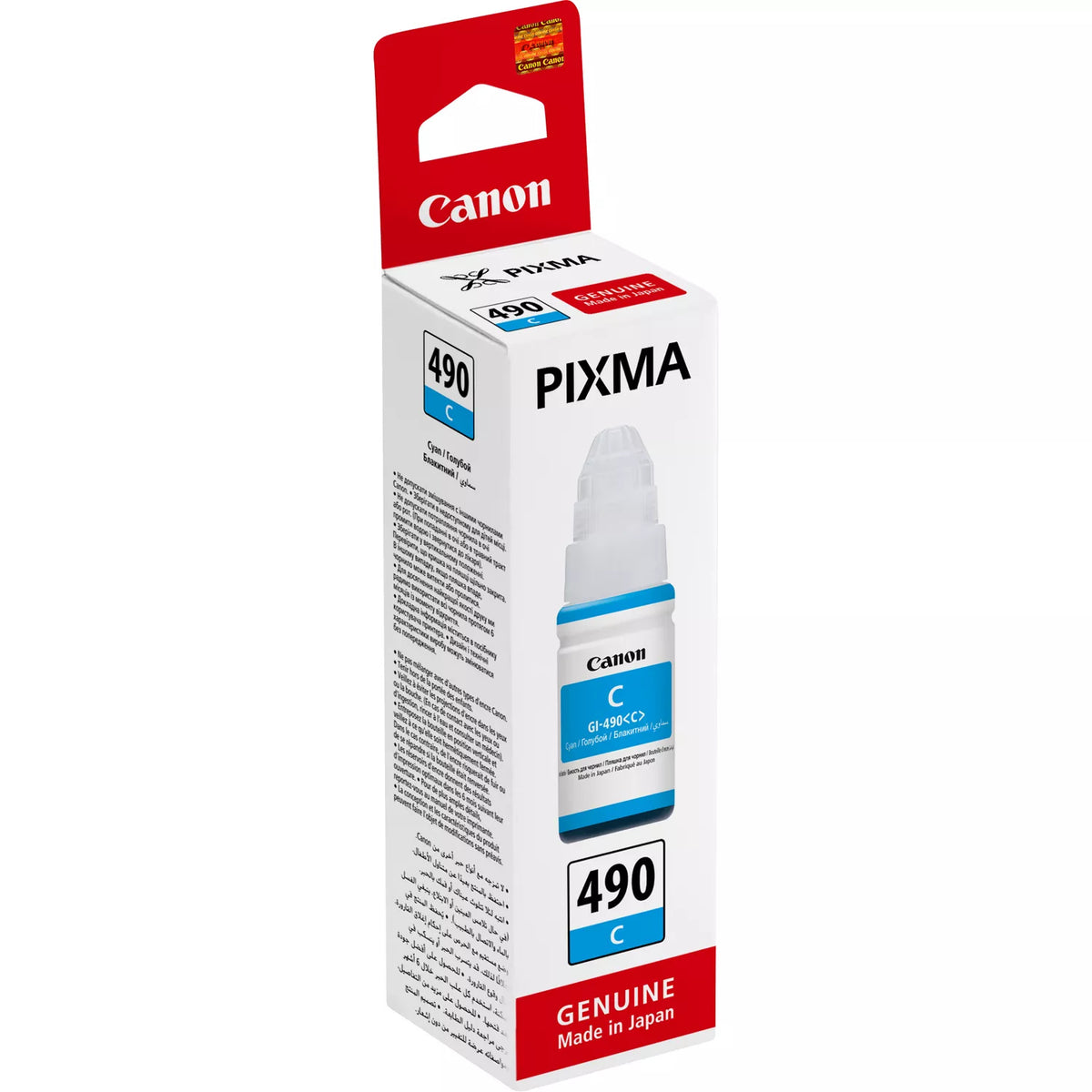 CANON INK GI-490 bouteille dencre cyan