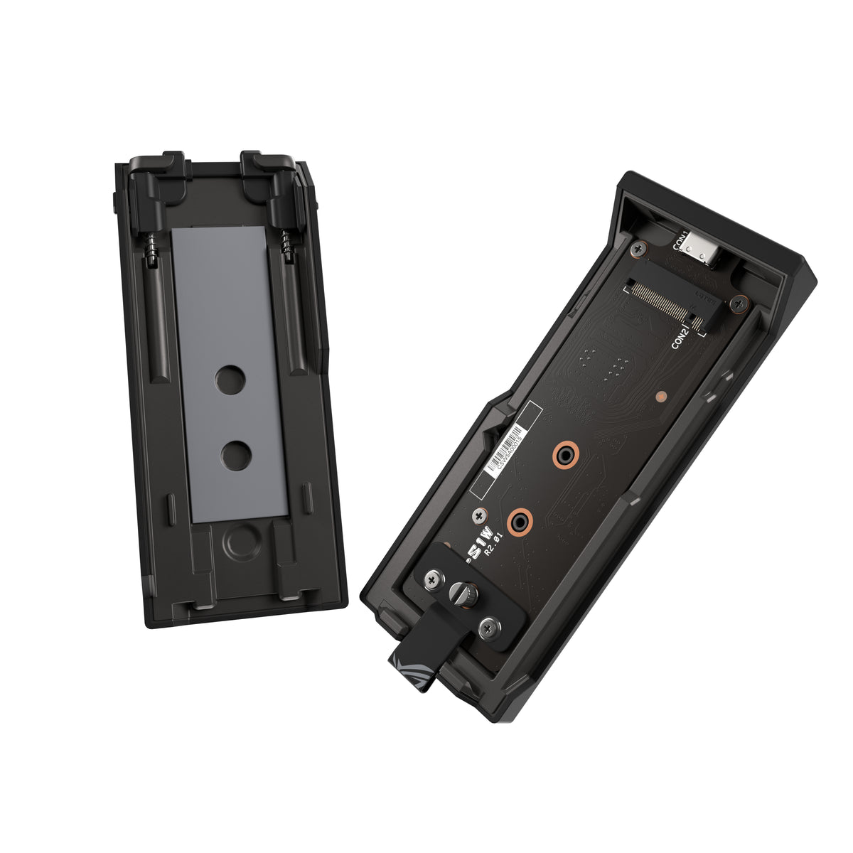 ASUS ROG Strix Aiolos M.2 NVMe SSD Enclosure USB 3.2 GEN2 Type-C 20Gbps Aura Sync RGB