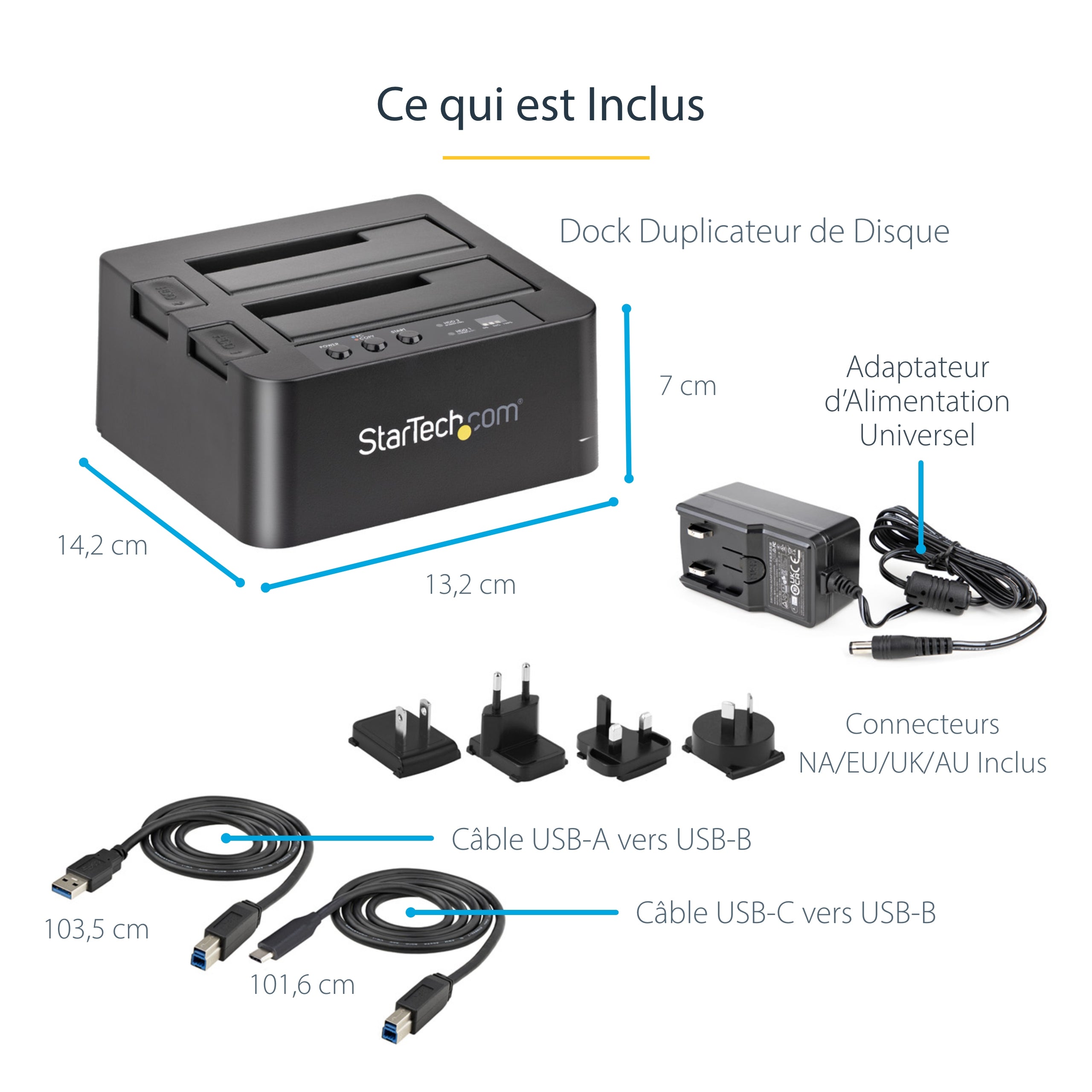 USB 3.1 HDD Duplicator Dock SSD/HDD
