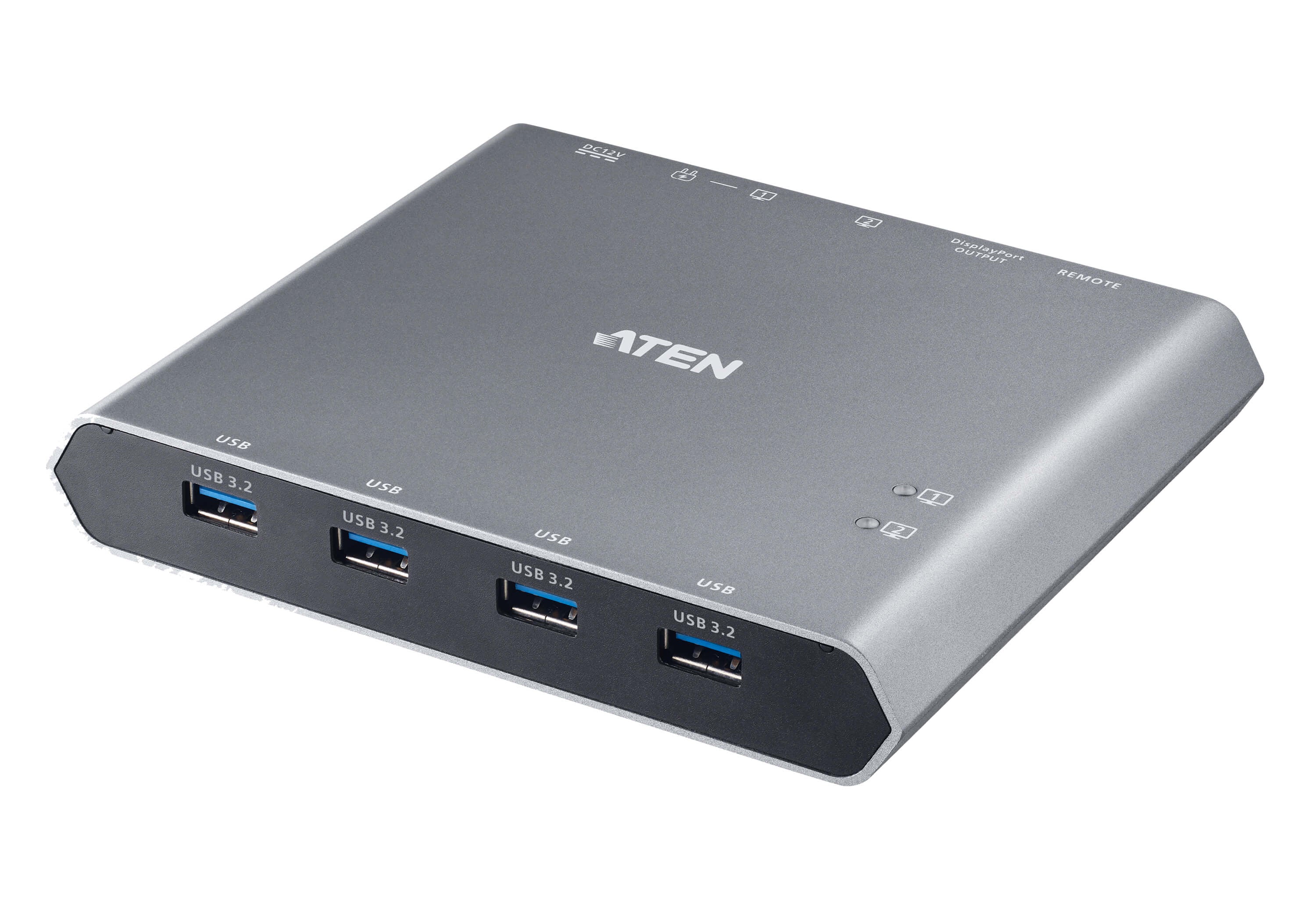 ATEN US3311 commutateur écran, clavier et souris Argent