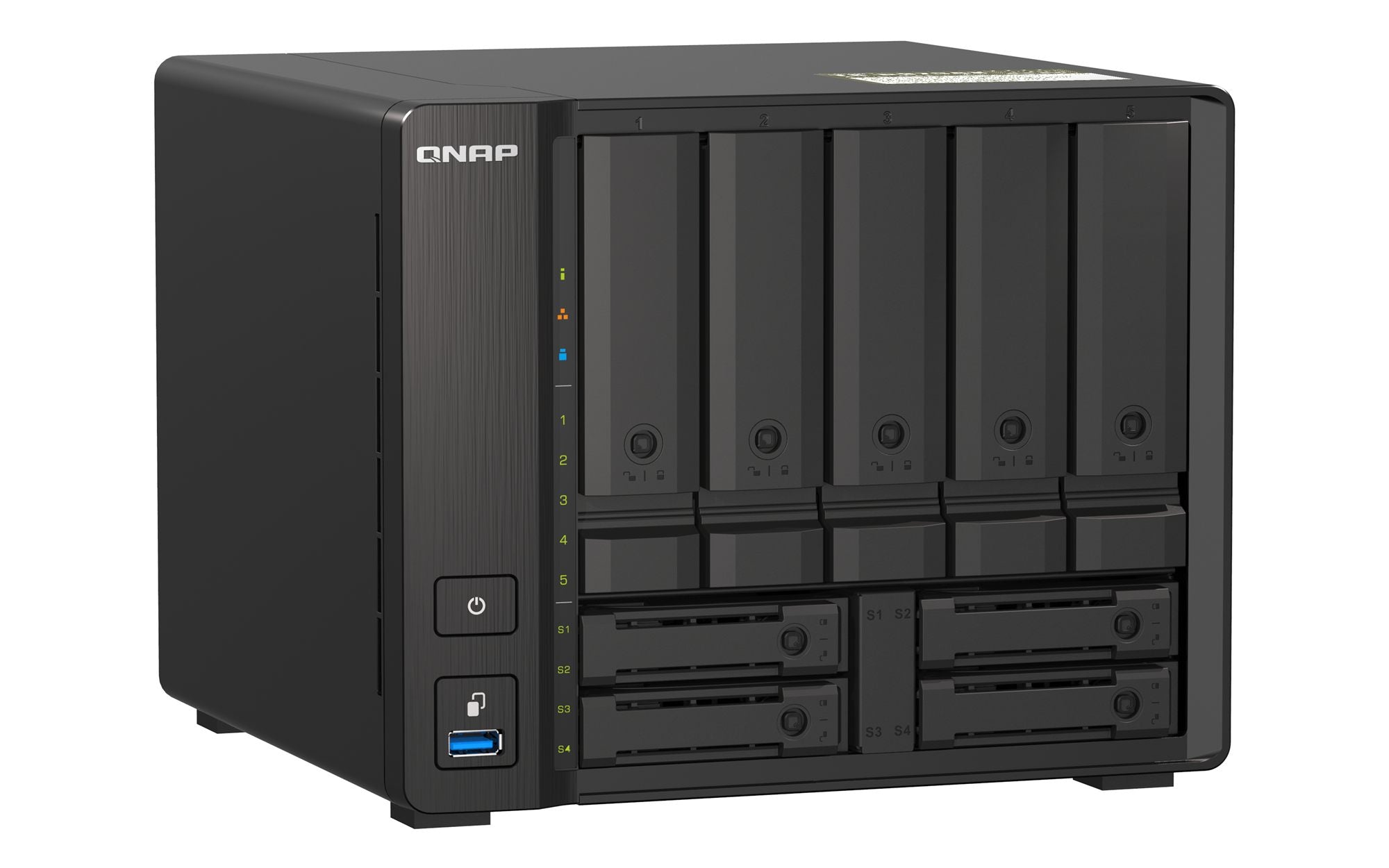 Desktop 9Bay NAS 32B RAM 10Gbe Black