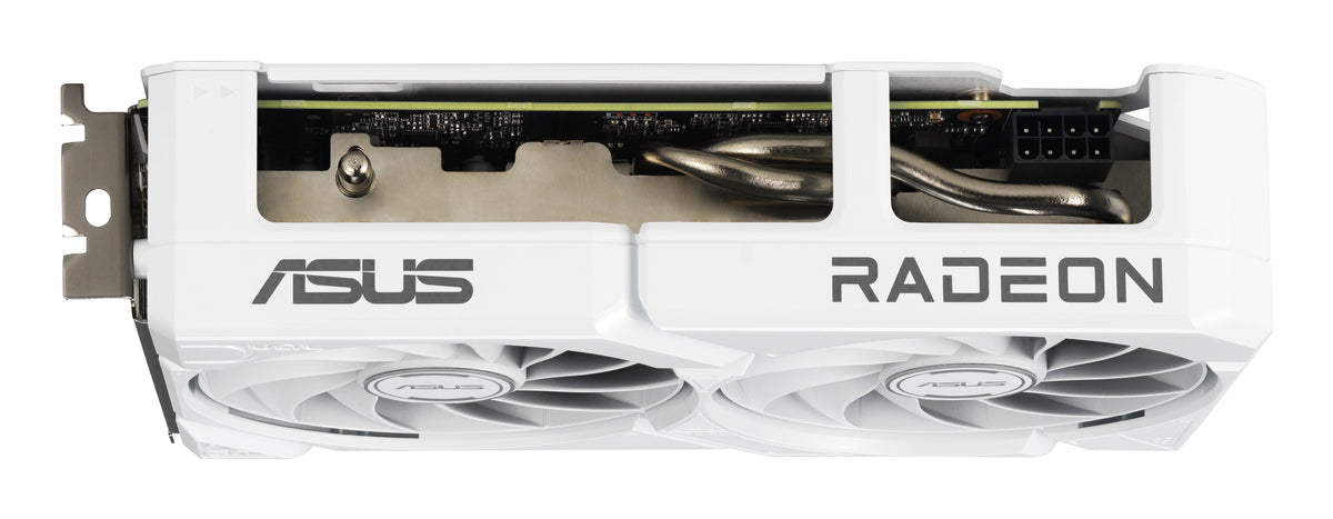ASUS DUAL RX 9060 XT 16Go GDDR6 2xDP 1xHDMI WHITE
