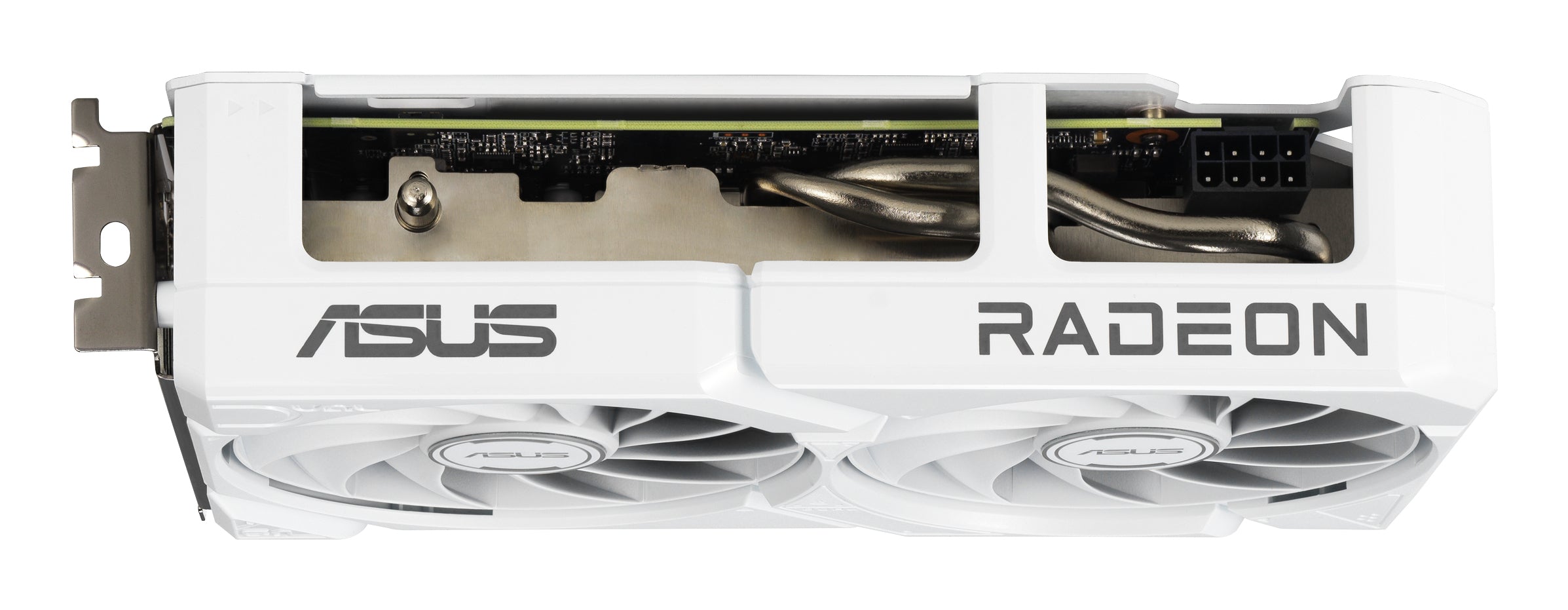 ASUS DUAL RX 9060 XT 16Go GDDR6 2xDP 1xHDMI WHITE