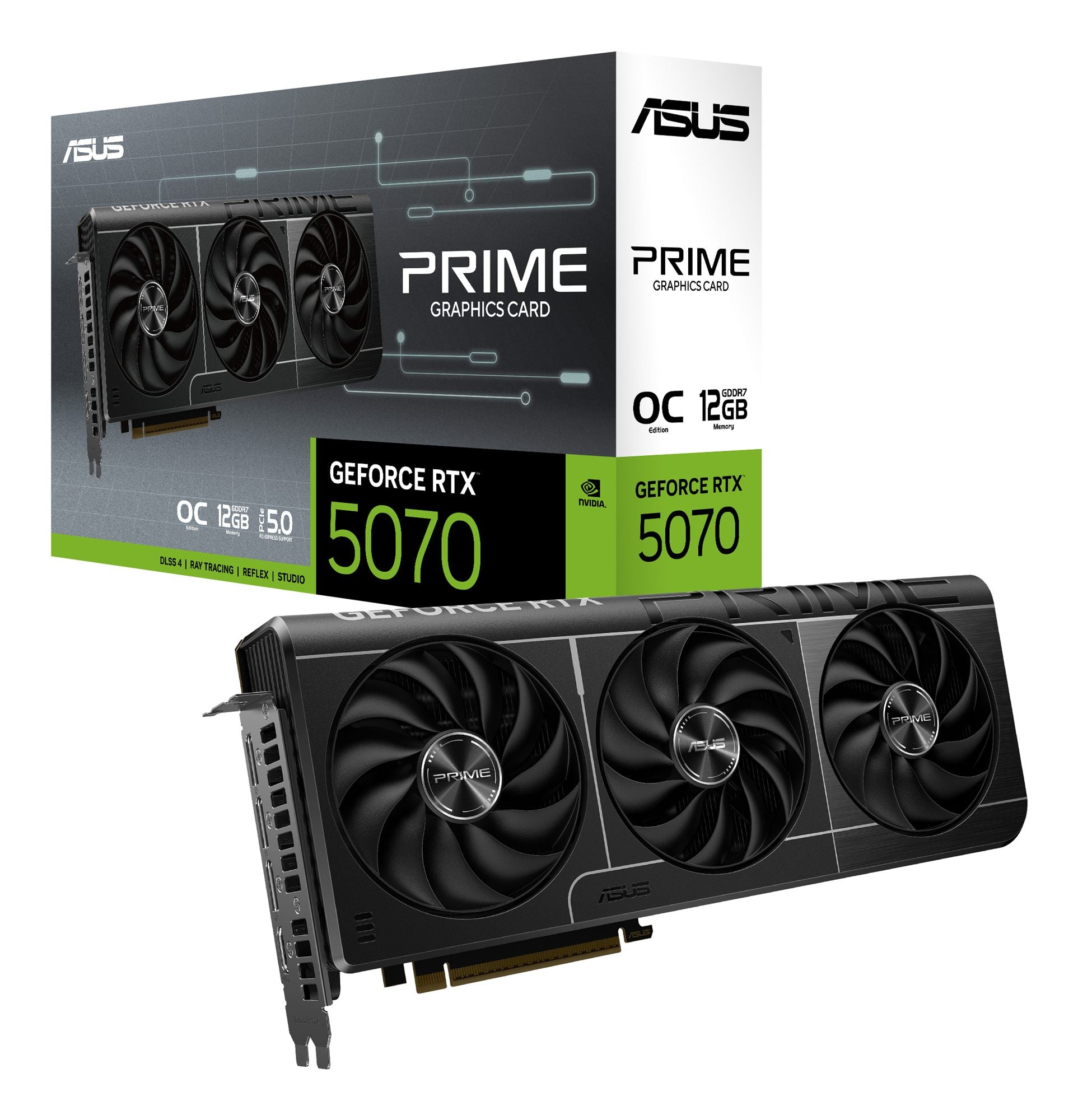 ASUS PRIME GeForce RTX 5070 12Go GDDR7 OC Edition
