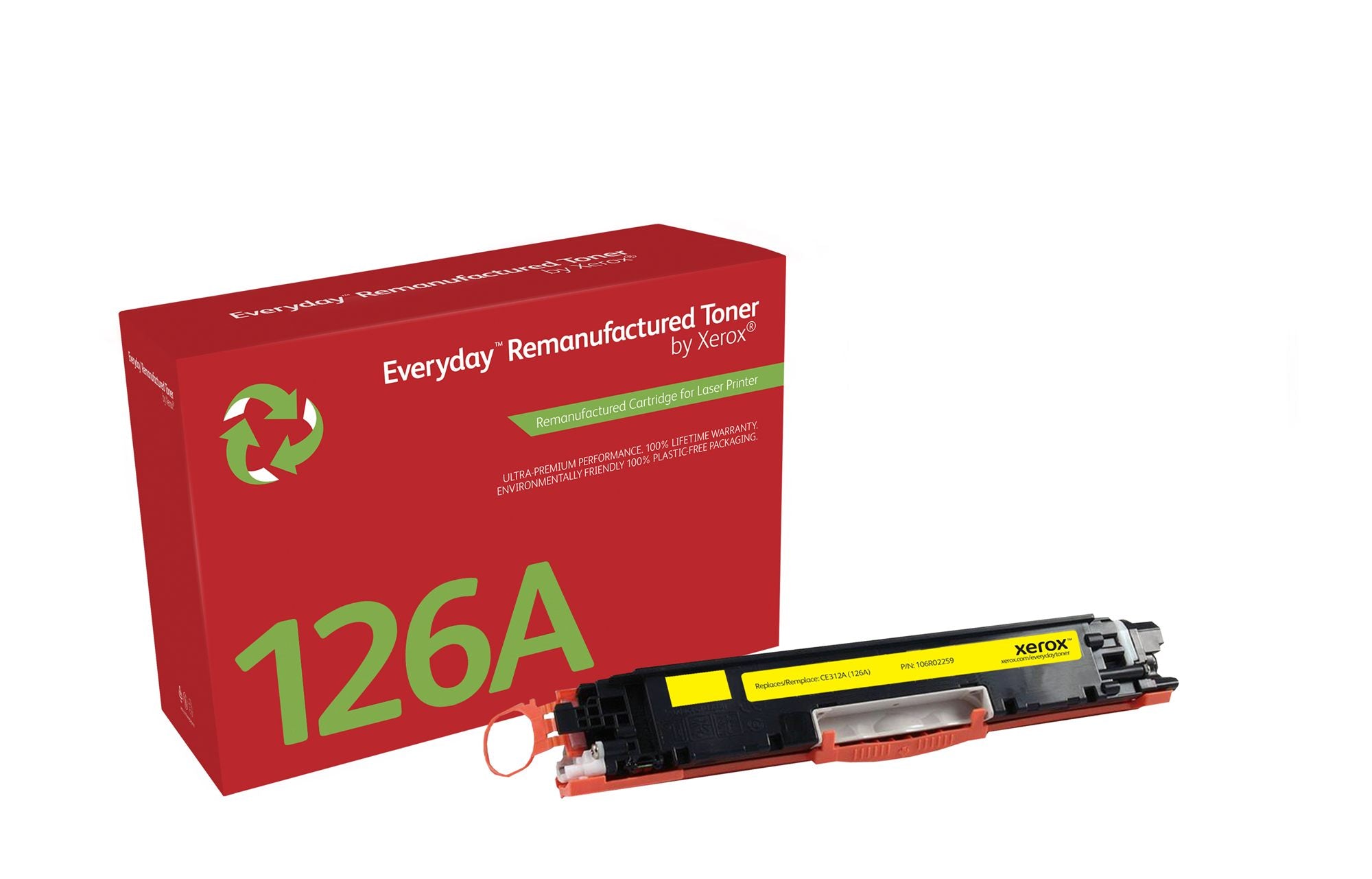 XEROX XRC TONER HP CLJ series CP1025 Jaune CE312A Autonomie 1000 impressions