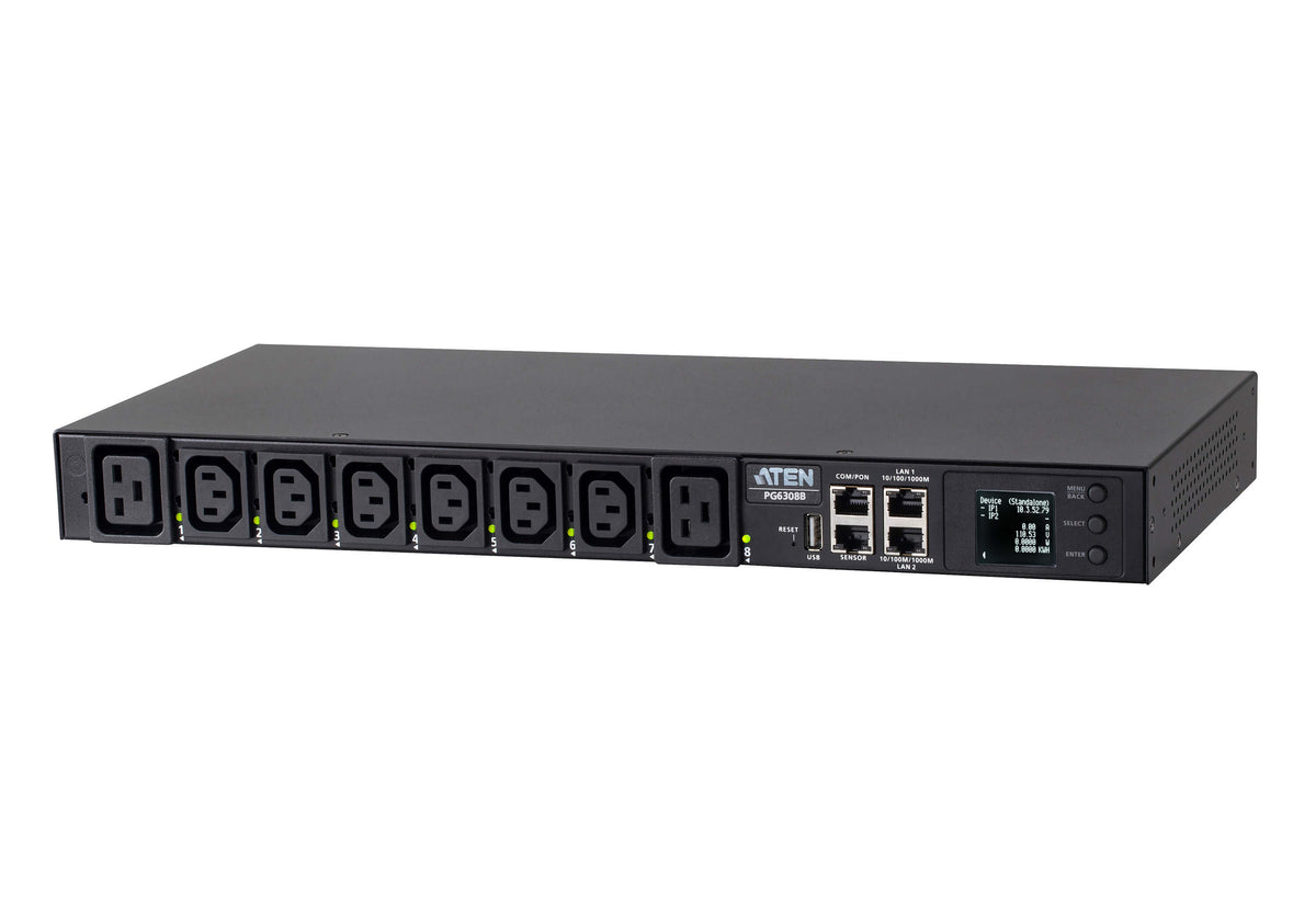 ATEN PG6308G ECO PDU MULTIPRISE IP 6xC13+2xC19 switché mesur