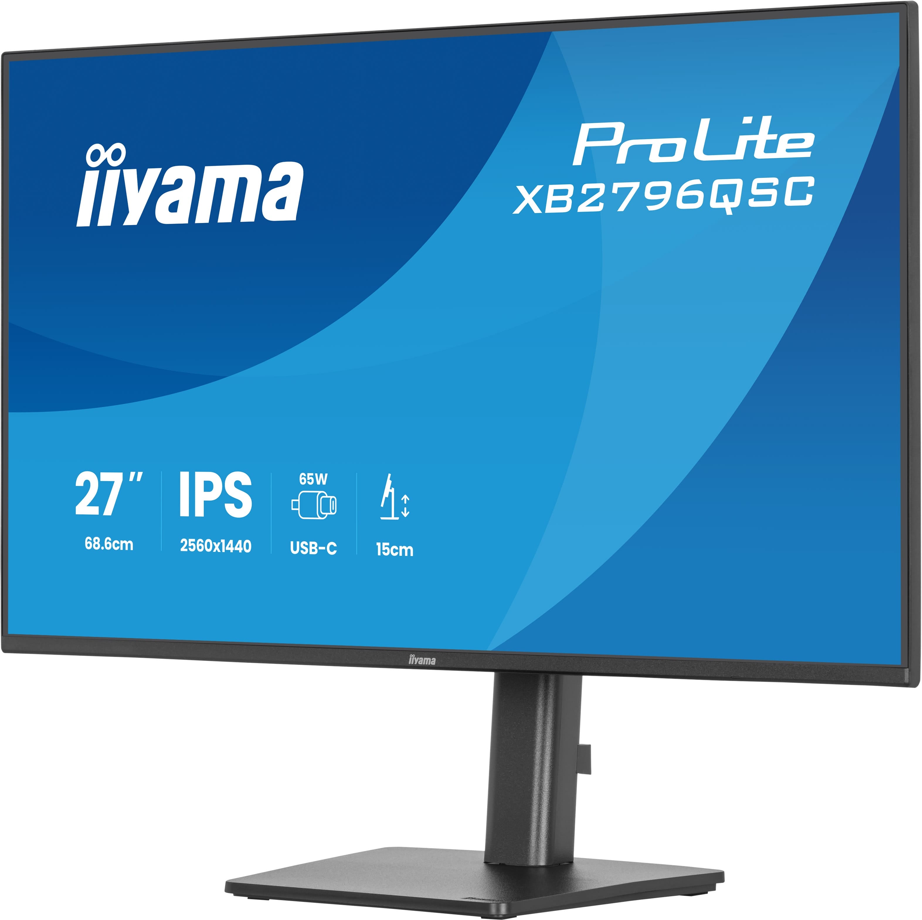 XB2796QSC-B1 27"W LCD Business QHD IPS