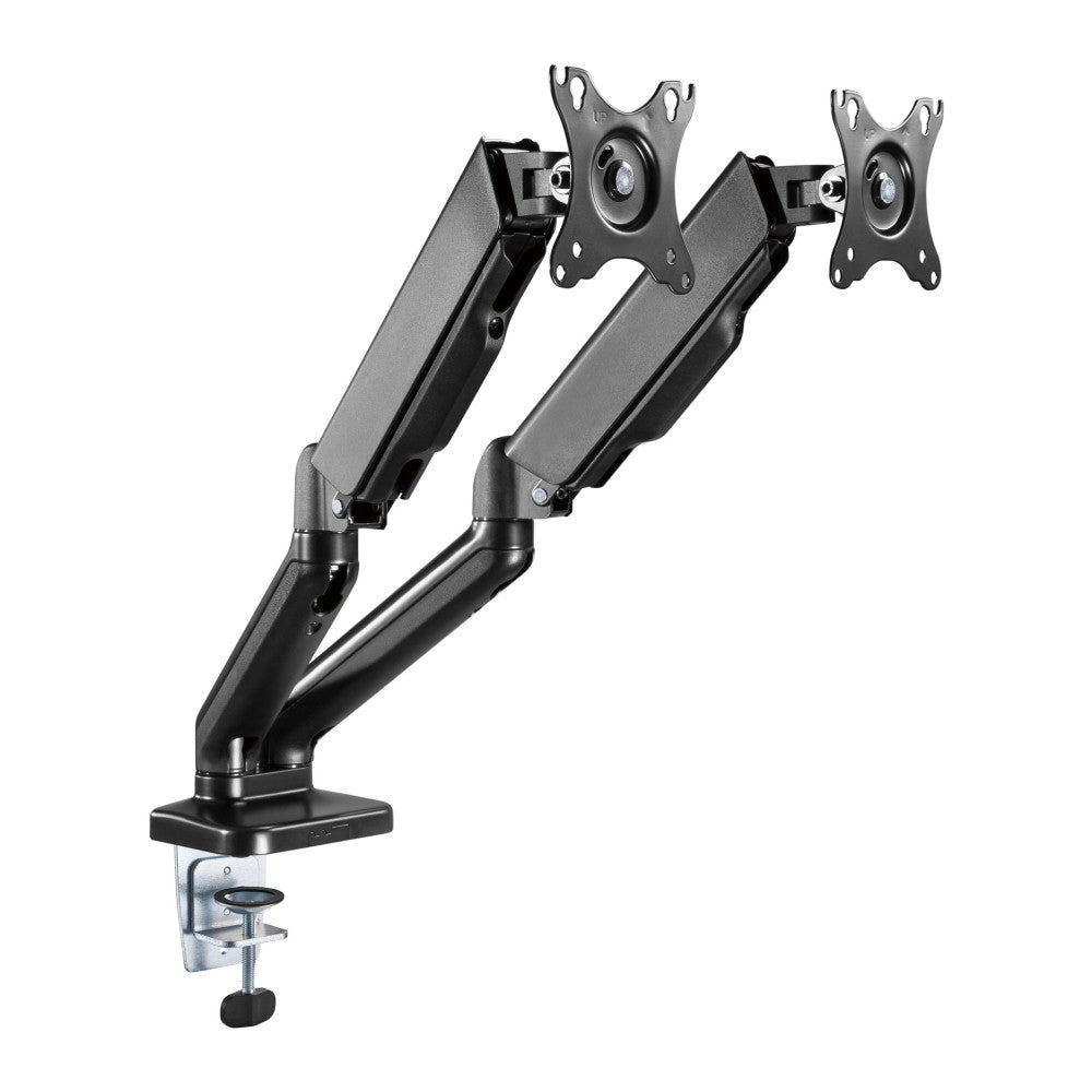 "Techly ICA-LCD 462B Support de double moniteur 17-32"" LCD 9kg rotatif a gaz"