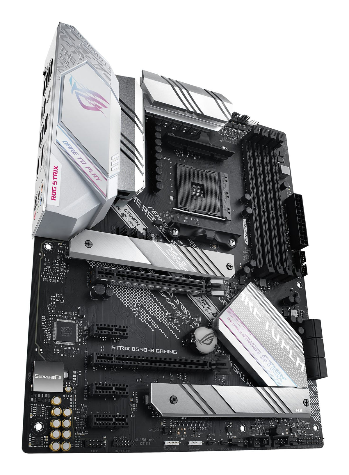 ASUS ROG STRIX B550-A GAMING AM4 ATX MB AMD Socket AM4 for 3rd Gen AMD Ryzen 4xDIMM 1xDP 1.2 1xHDMITM 2.1