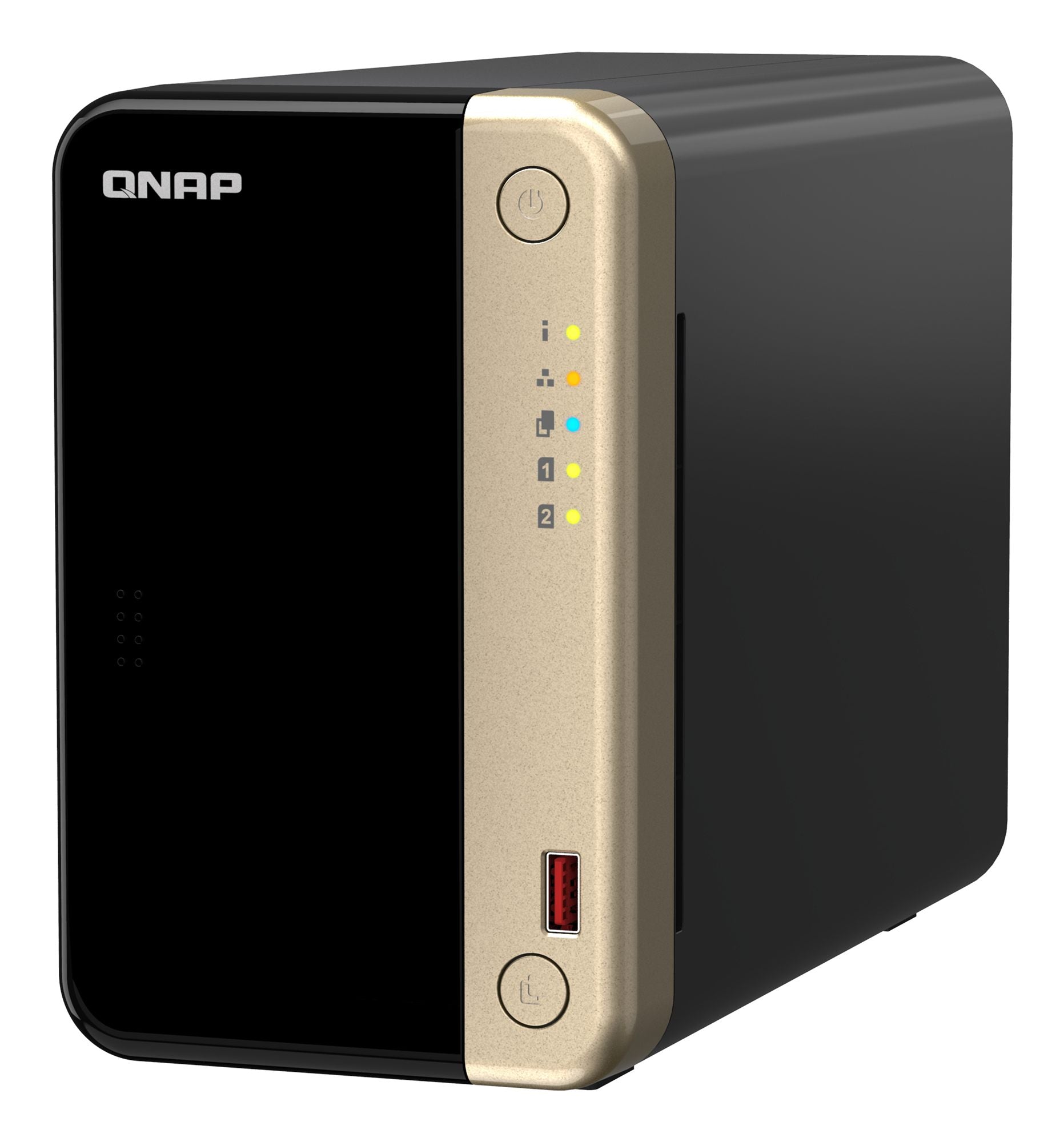 QNAP TS-264-8G 2-Bay desktop NAS Intel Celeron N5105/N5095 quad-core 8Go