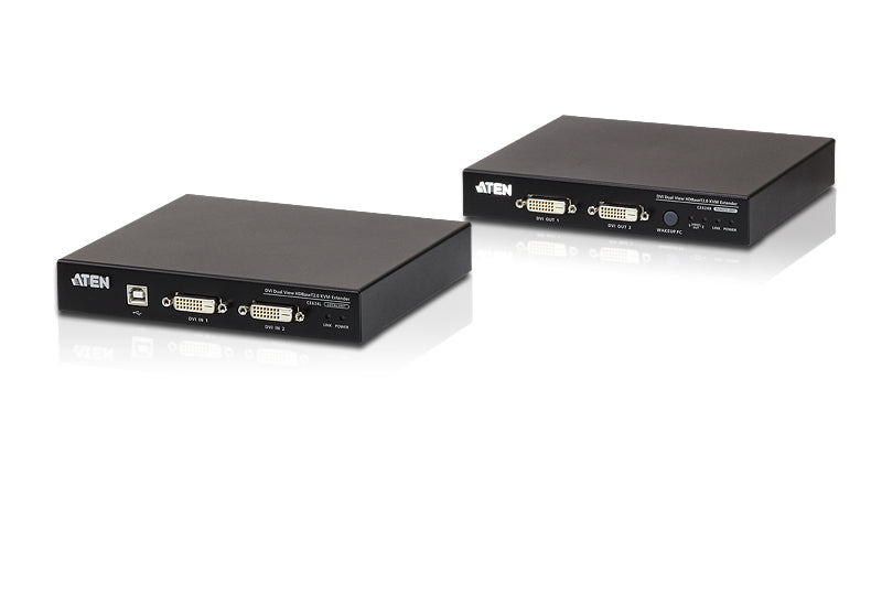 Aten CE624 kit Déport Double ++Écran DVI/USB HDbaseT 2.0 150M
