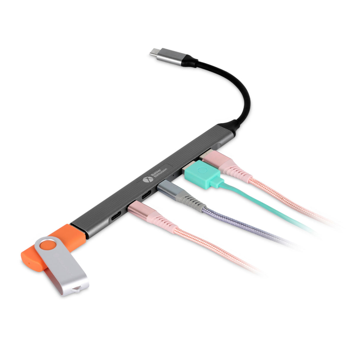 BAKKERELKHUIZEN Hub USB Type-C 7 ports