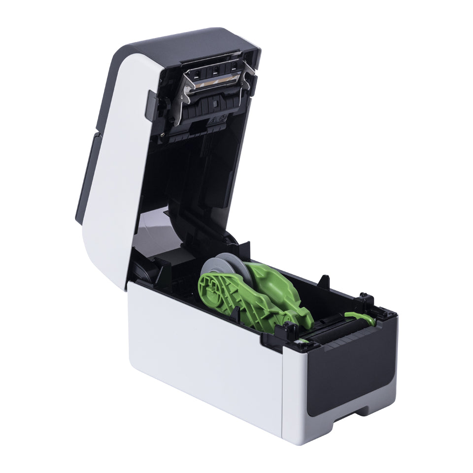 BROTHER 2p label printer USB connection 203dpi Ethernet Possible battery LCD screen Bluetooth Wi-Fi touch screen