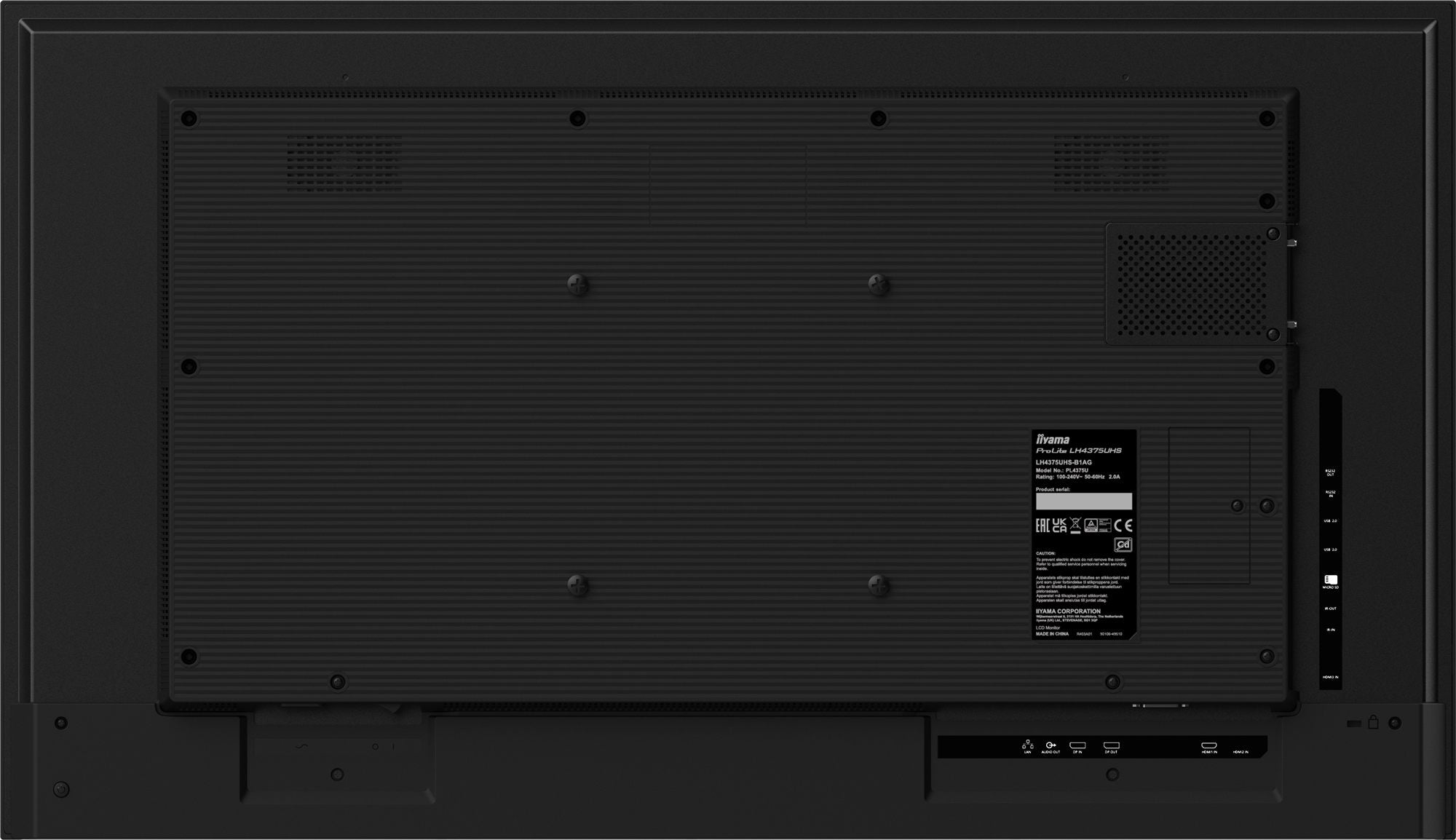 50" 3840x2160 UHD VA Haze 25% 500c