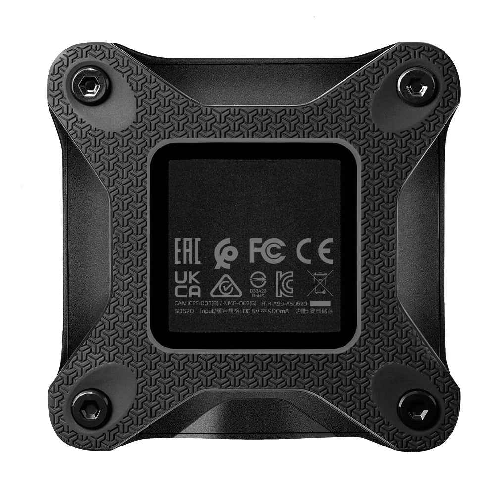 ADATA SD620 512 Go Micro-USB B 3.2 Gen 2 (3.1 Gen 2) Noir
