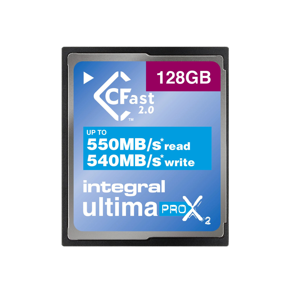 128GB CFAST R-550 W-540 MB/S