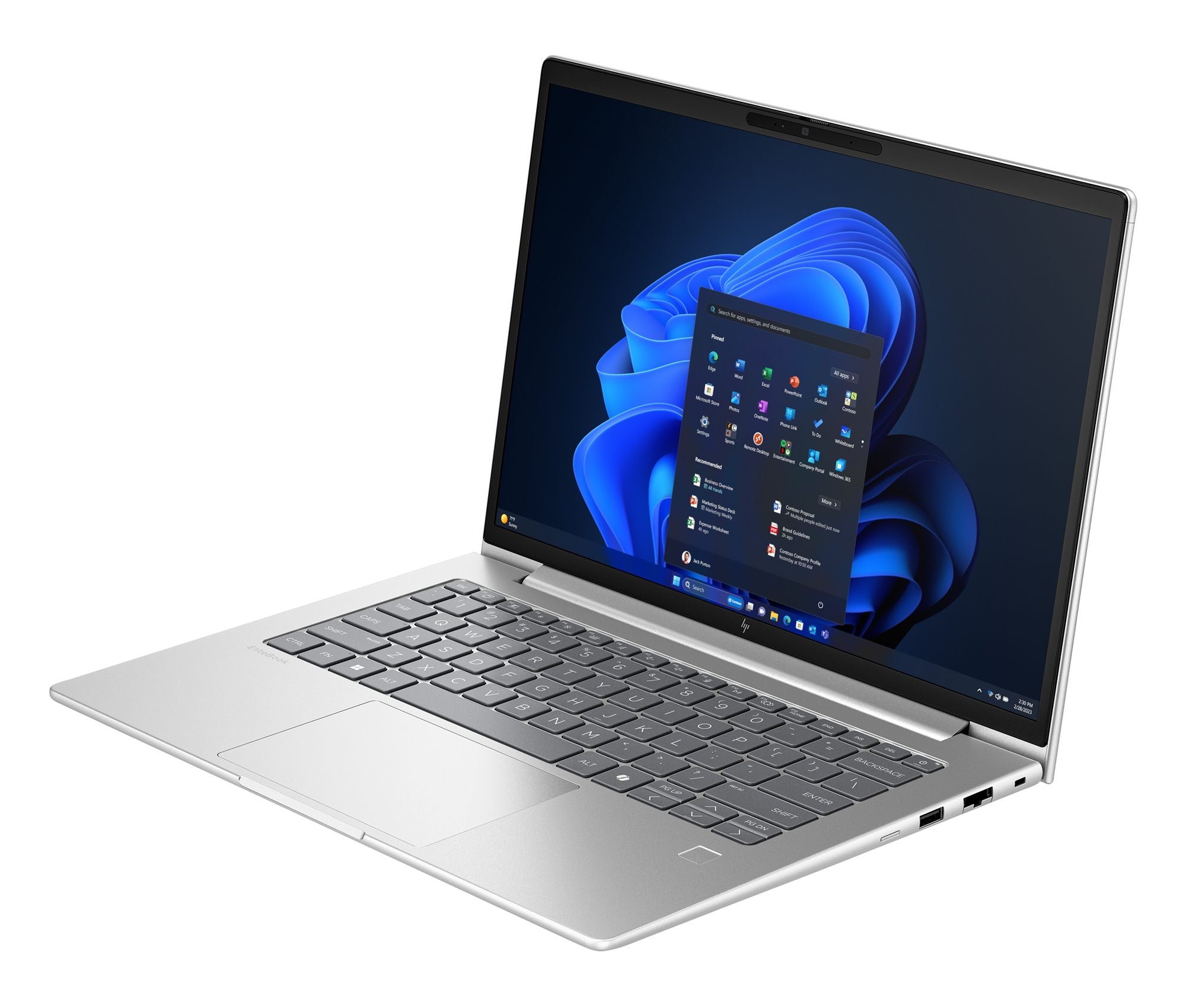 HP EliteBook 6 G1a AMD Ryzen 5 230 14p WUXGA 24Go DDR5 512Go SSD be+BT 3C Batt FPS UMA W11P 1yr Wrty