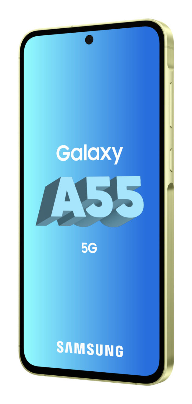 Samsung A556 Galaxy A55 5G (Double Sim - 6.6", 128 Go, 8 Go RAM) Jaune