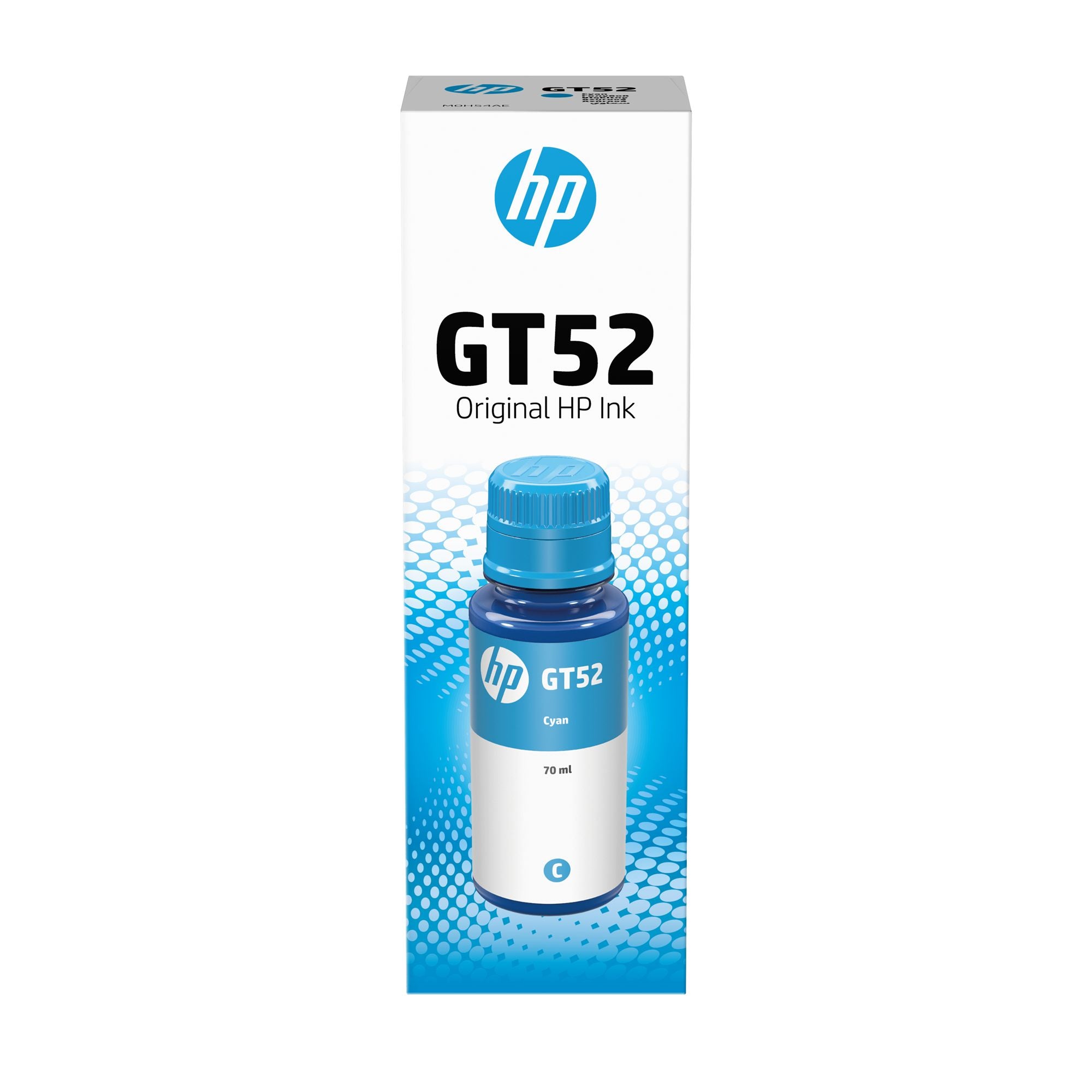 HP M0H54AE Bouteille d'encre cyan originale 1 piece