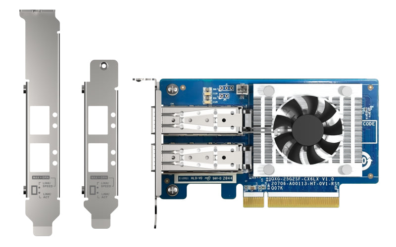 Dual-port SFP28 25GbE network expansion