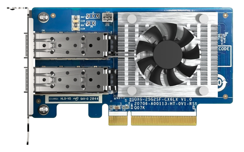 Dual-port SFP28 25GbE network expansion