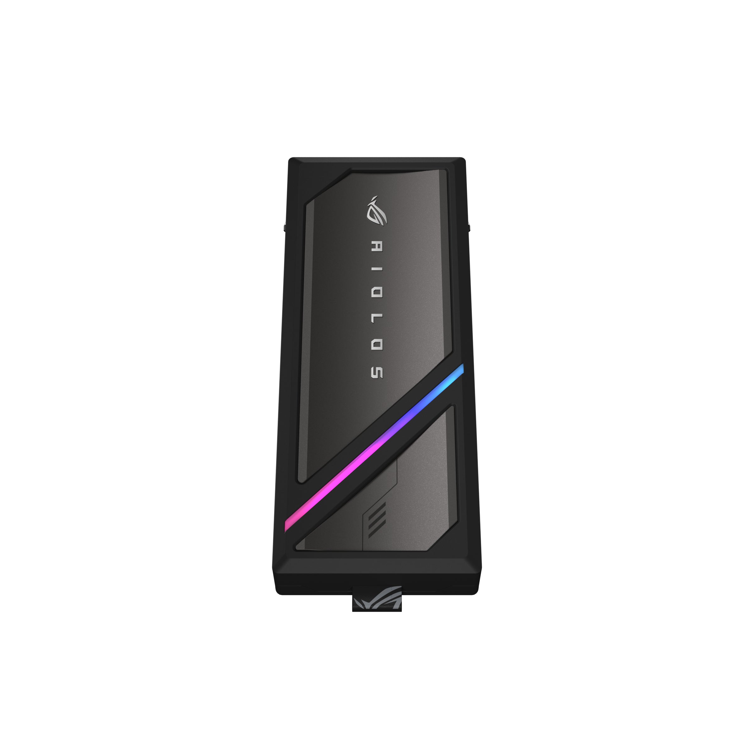 ASUS ROG Strix Aiolos M.2 NVMe SSD Enclosure USB 3.2 GEN2 Type-C 20Gbps Aura Sync RGB