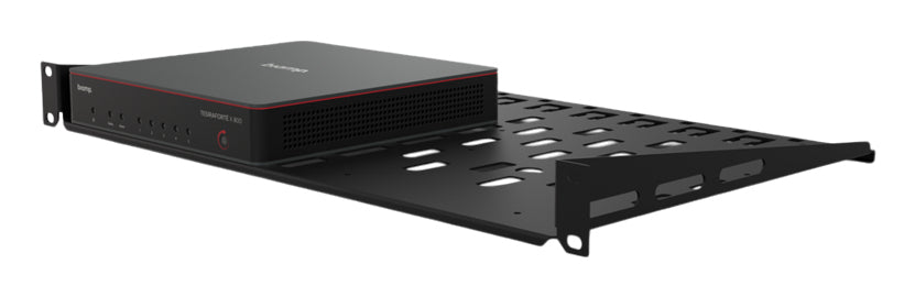 Biamp Tesira 1 RU Rack Shelf for FORTE X Devio SCX and CONNECT Audio Mount