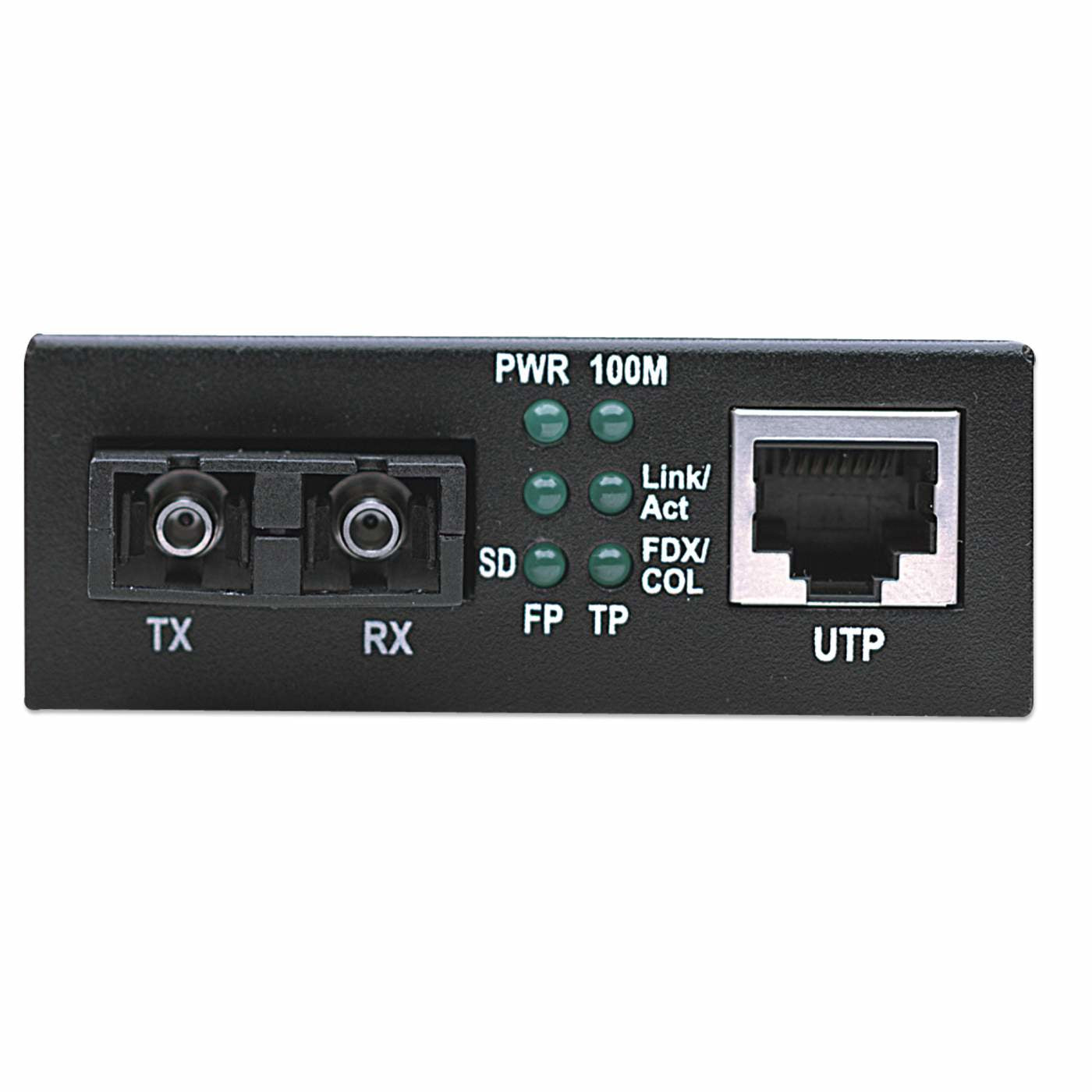 Intellinet 506502 convertisseur de support réseau 100 Mbit/s 1310 nm Multimode Noir
