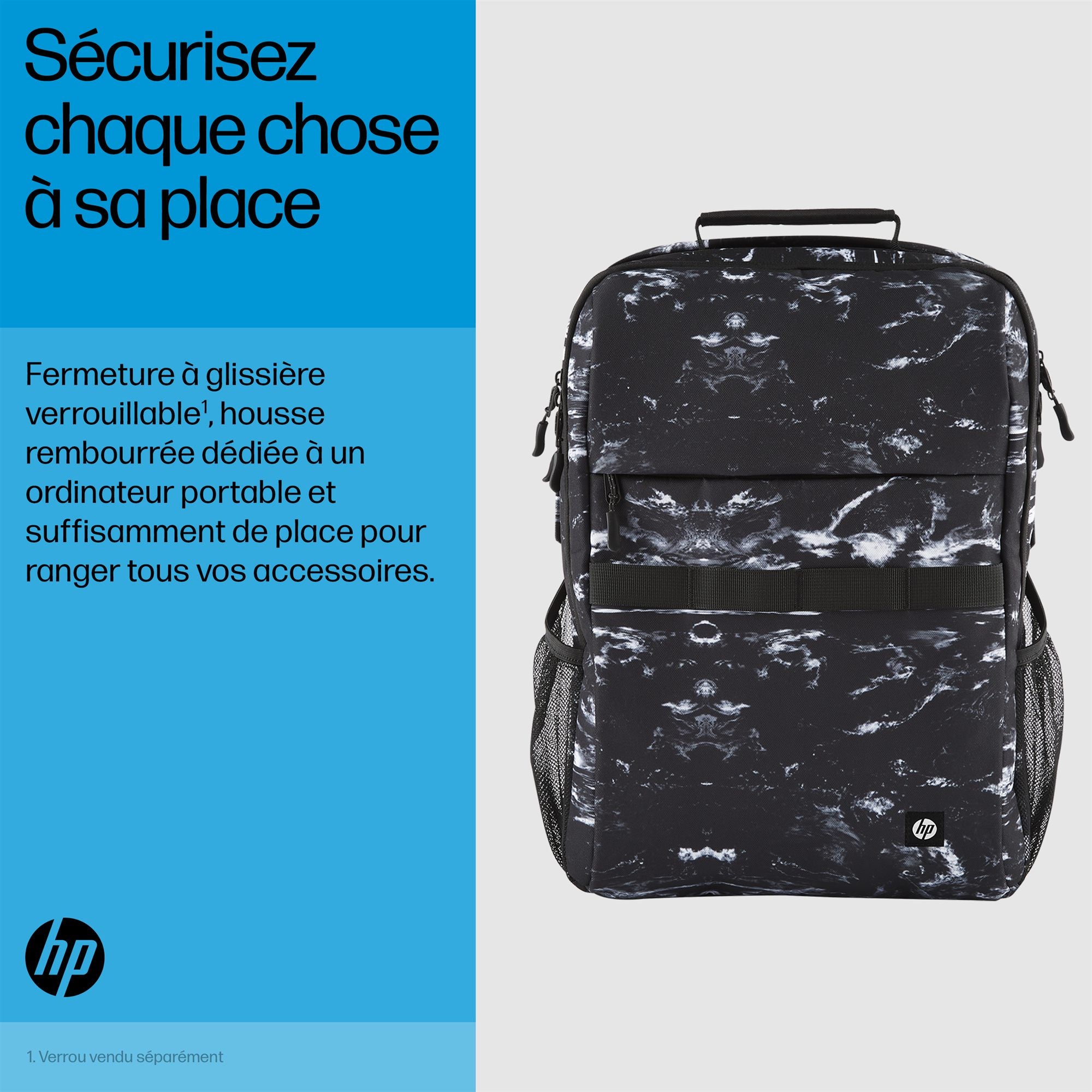 HP Campus XL Marble Stone Backpack