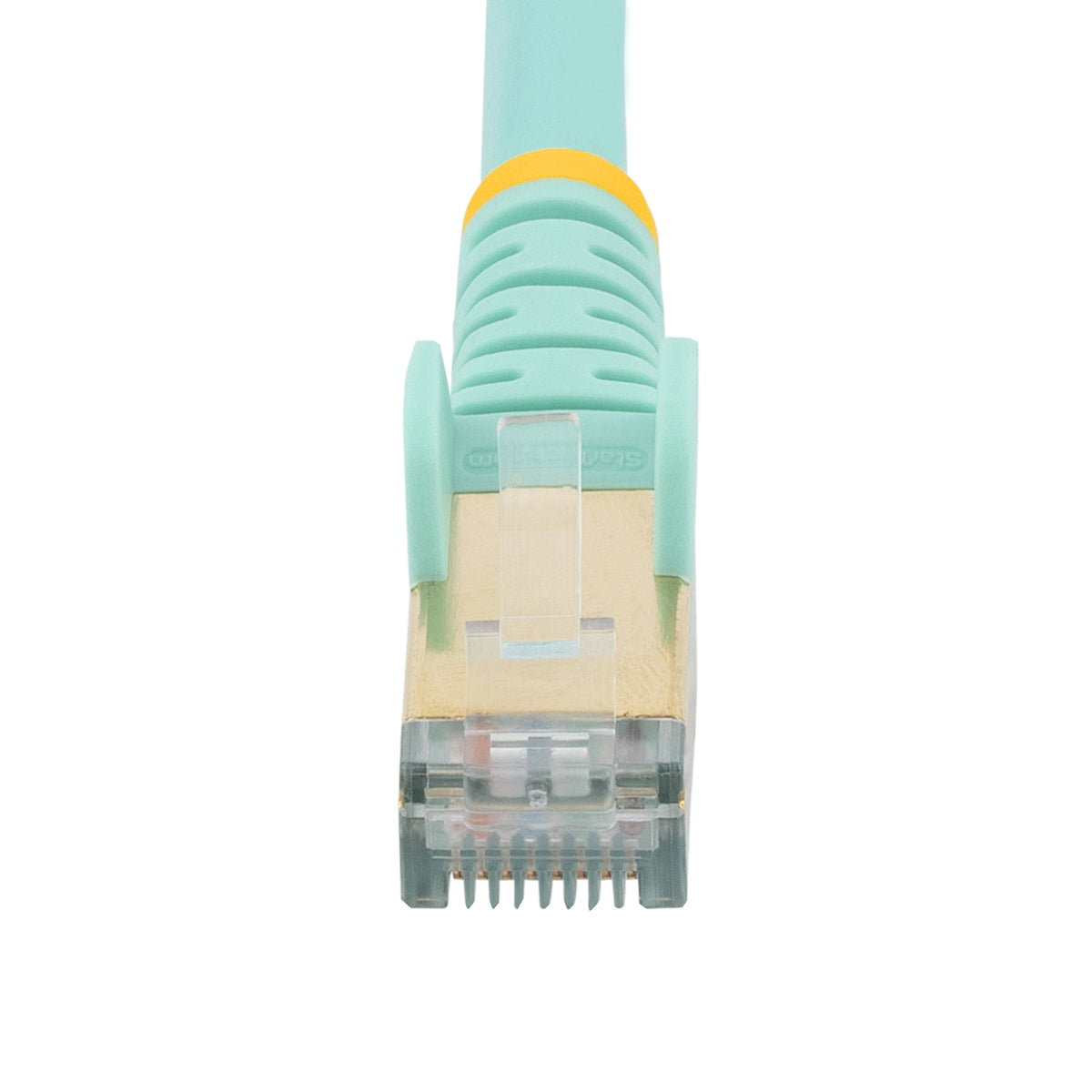0.5m Aqua Cat6a Ethernet Cable - STP