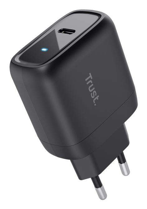 TRUST Alimentation universelle MAXO USB-C 45 watts GAN Apple PC 1 port + câble noir