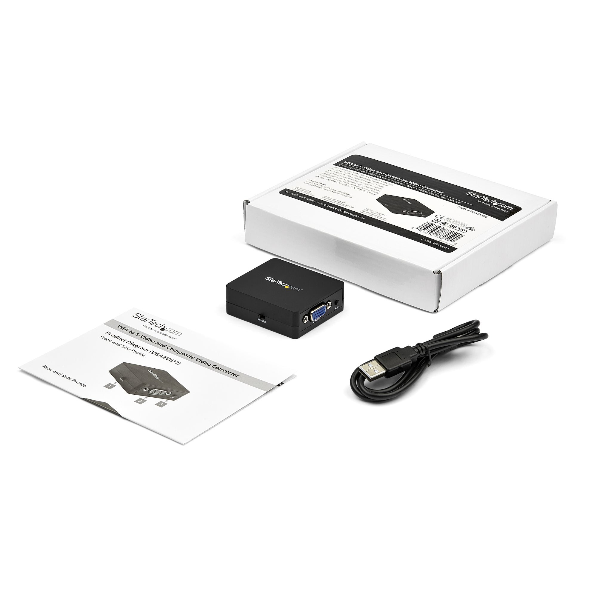 Adapter - VGA to RCA Converter - 1080p