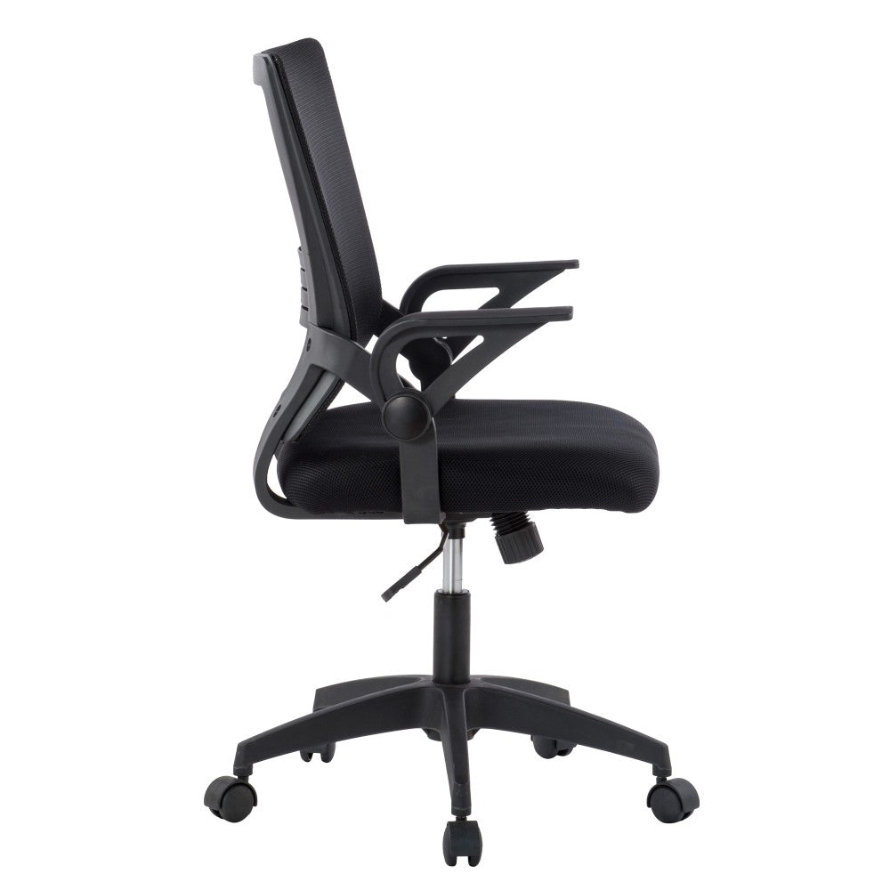 Techly ICA-CT MC003BK Chaise de bureau noire