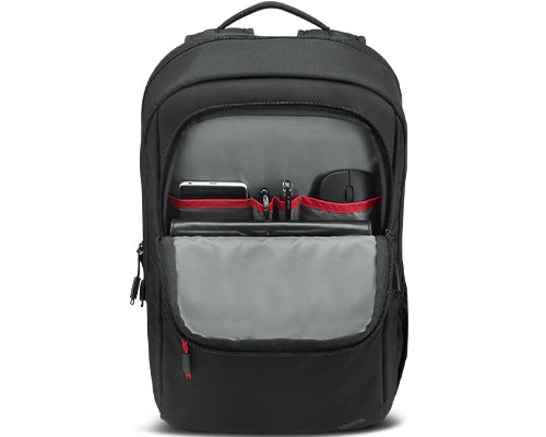 LENOVO ThinkPad Essential (Eco) - Sac à dos pour ordinateur portable - 16in - Noir avec des touches de rouge - ThinkRed