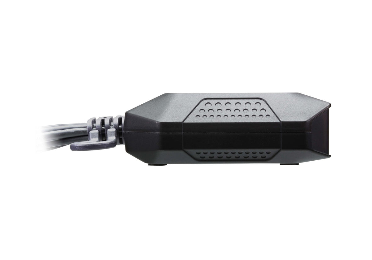 ATEN CS22H commutateur écran, clavier et souris Noir