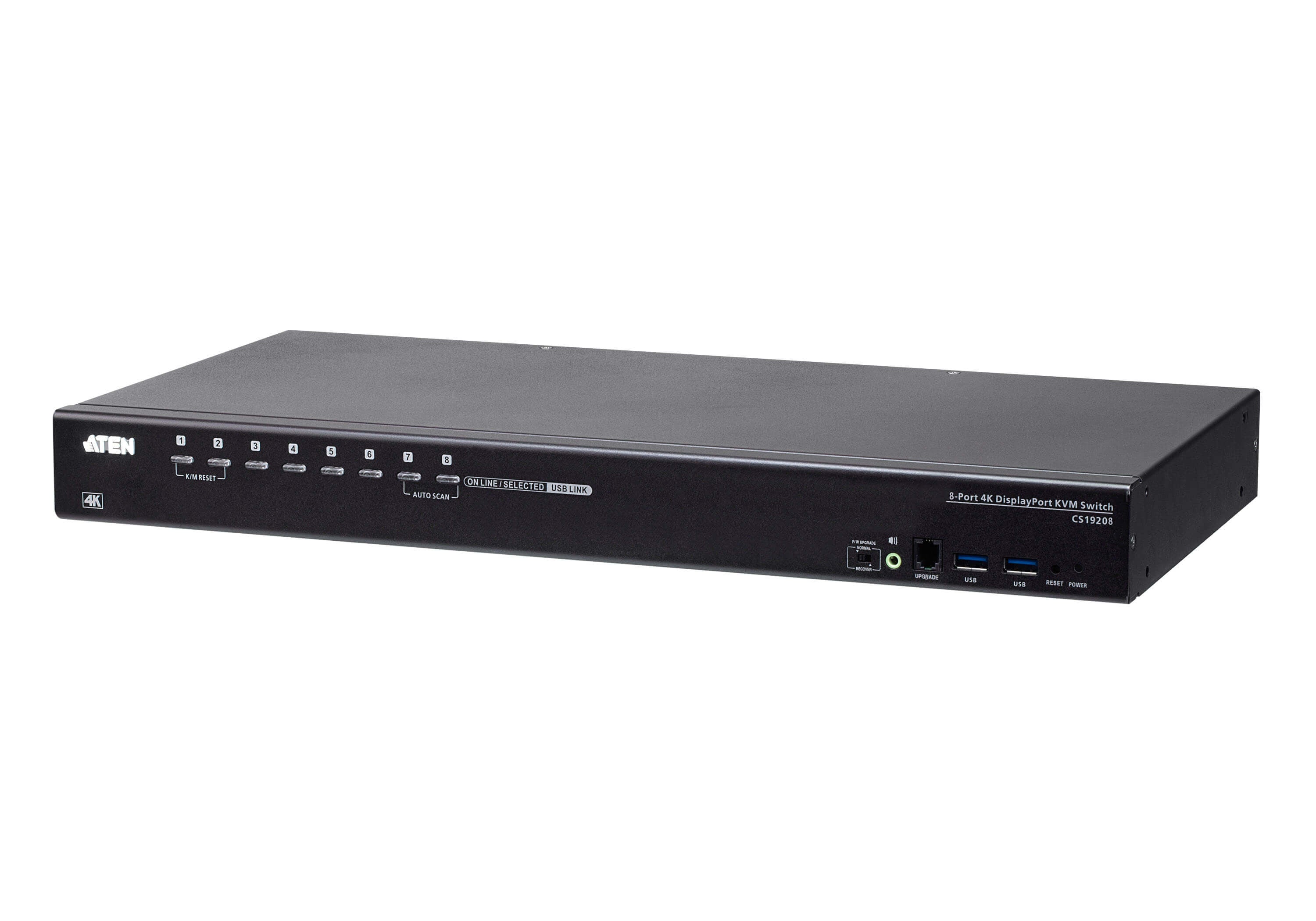 ATEN CS19208-AT-G commutateur écran, clavier et souris Noir