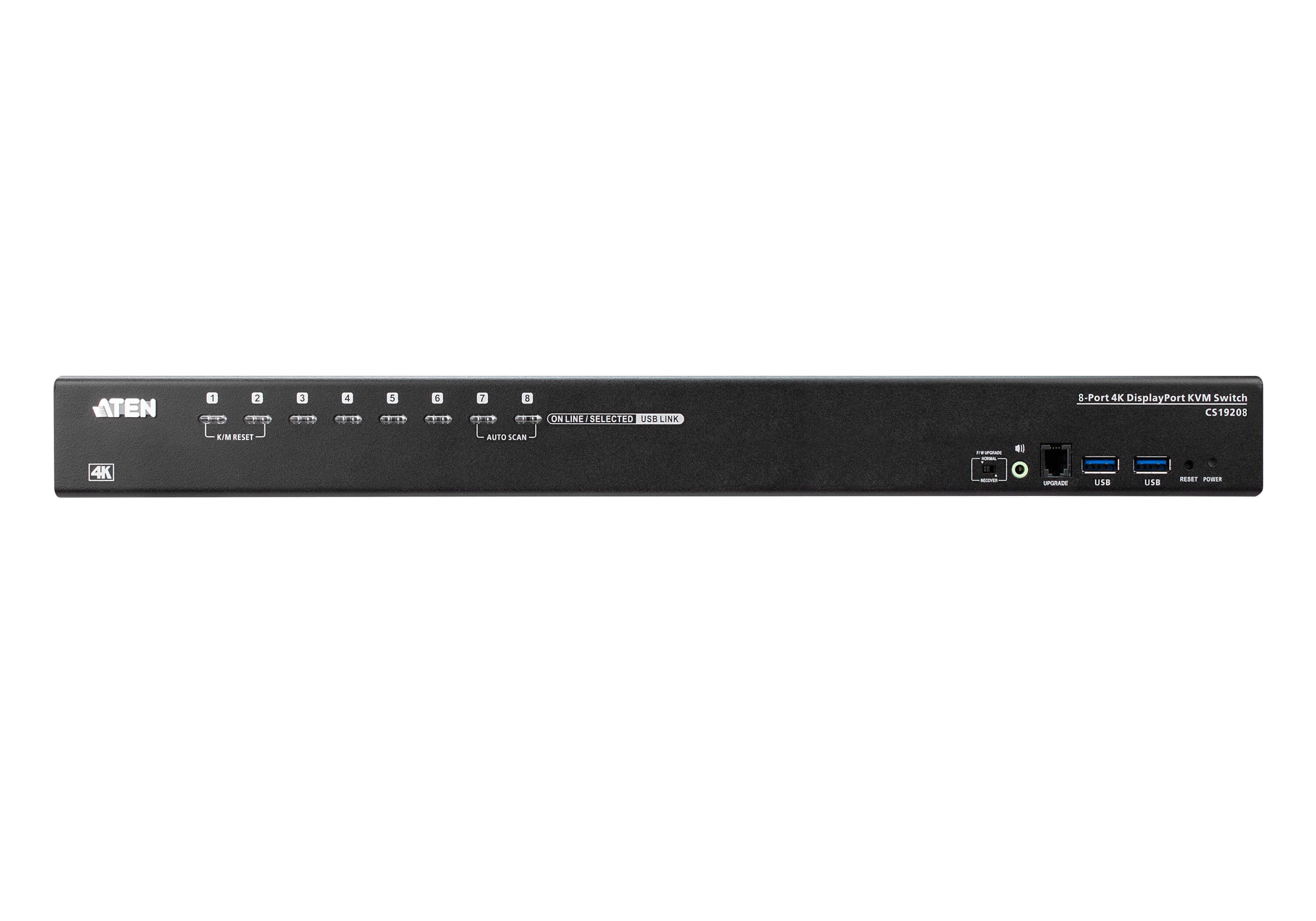 ATEN CS19208-AT-G commutateur écran, clavier et souris Noir