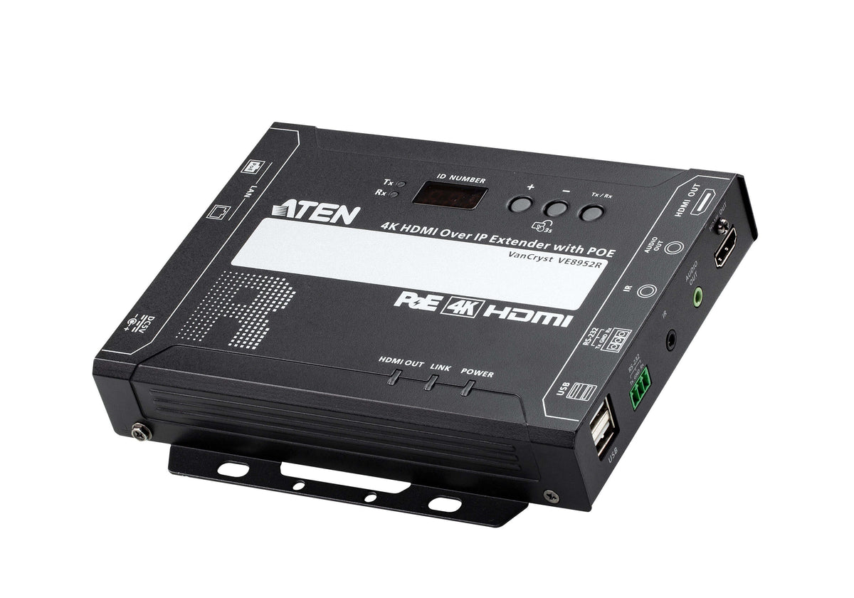 ATEN PREMIUM VE8952R récepteur HDMI 4K sur IP (POE)