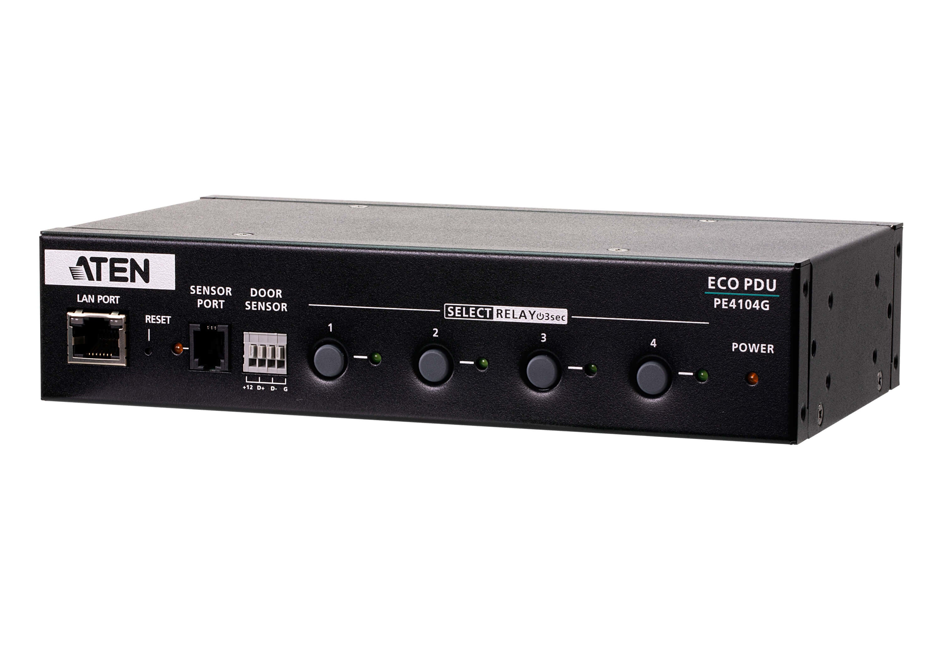ATEN PE4104G-AT-G unité de distribution d'énergie 4 sortie(s) CA 1U Noir