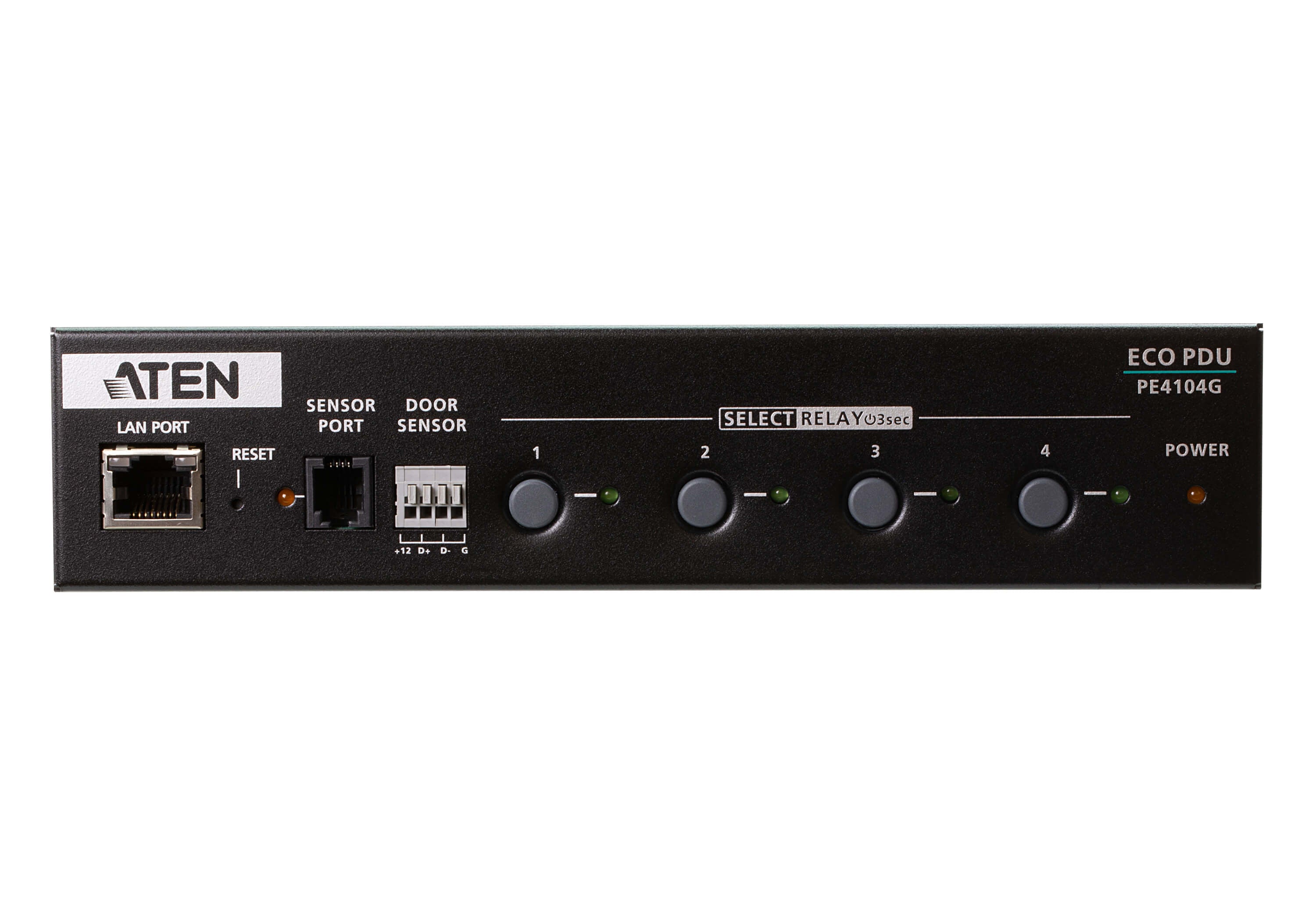 ATEN PE4104G-AT-G unité de distribution d'énergie 4 sortie(s) CA 1U Noir