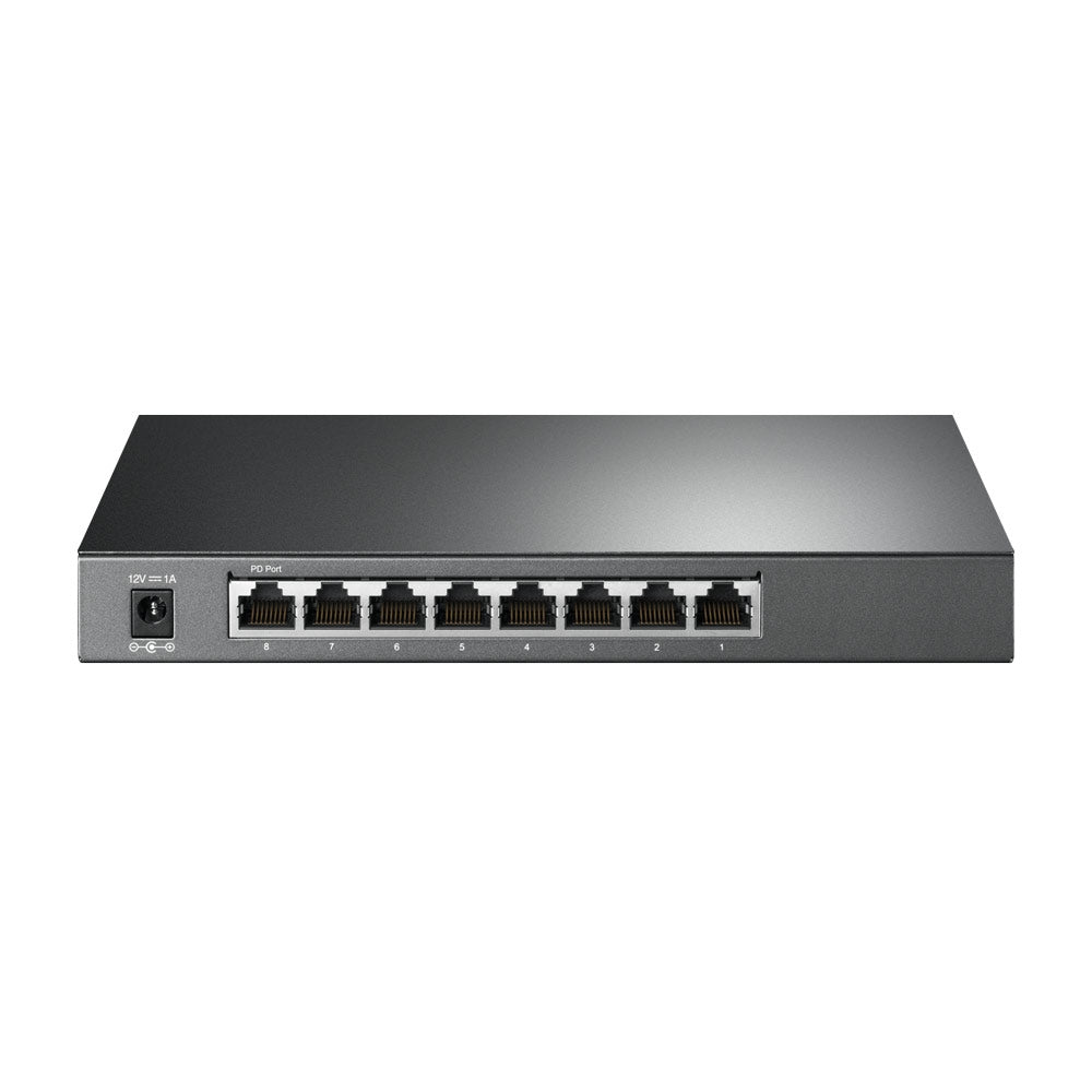 TP-Link JetStream TL-SG2008 commutateur réseau Géré L2/L2+ Gigabit Ethernet (10/100/1000) Noir