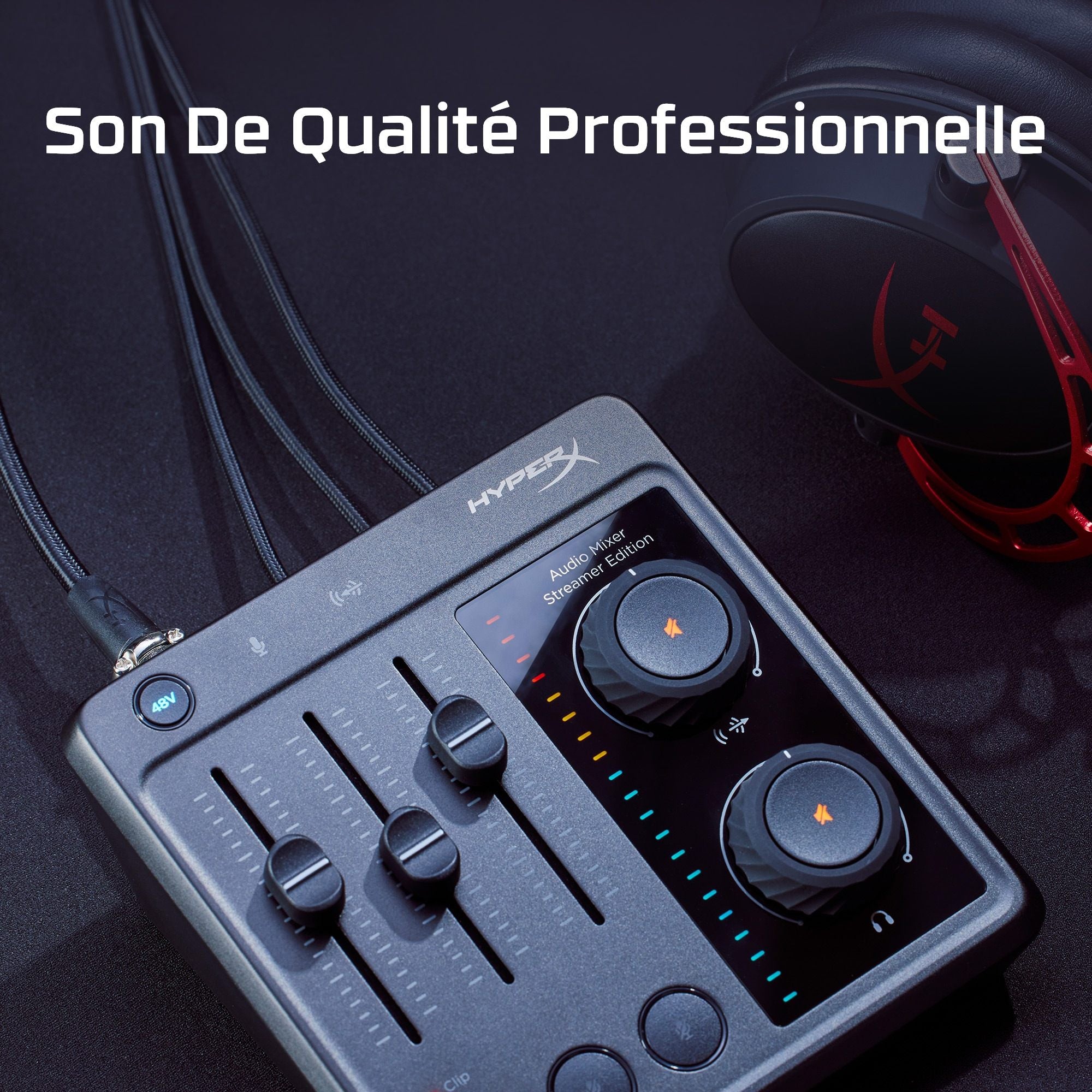 HyperX Mixeur Audio 20 - 20000 Hz Noir