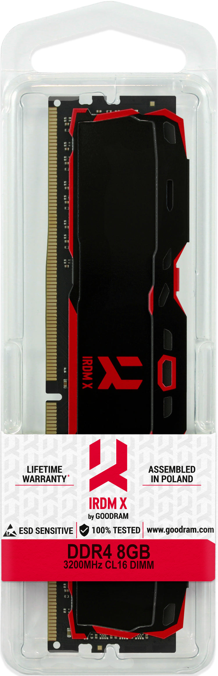Module de mémoire Goodram IRDM X 8 Go 1 x 8 Go DDR4