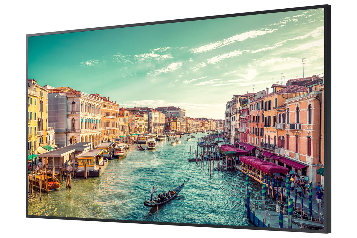 "Samsung QM98T-B Panneau plat de signalisation numérique 2,49 m (98"") Wifi 500 cd/m2 4K Ultra HD Noir Intégré dans le processeur Tizen 4.0 24/7"