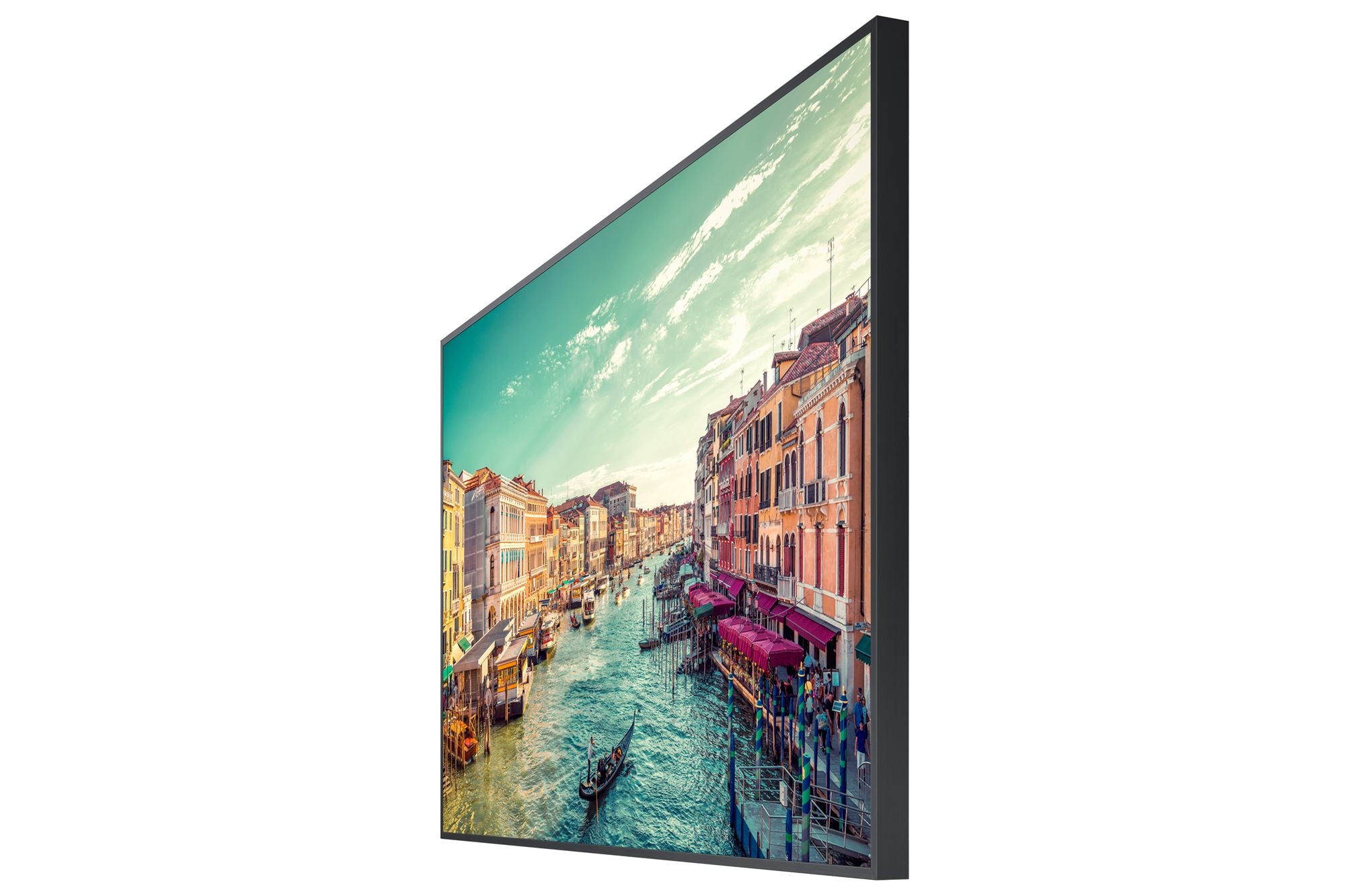 "Samsung QM98T-B Panneau plat de signalisation numérique 2,49 m (98"") Wifi 500 cd/m2 4K Ultra HD Noir Intégré dans le processeur Tizen 4.0 24/7"