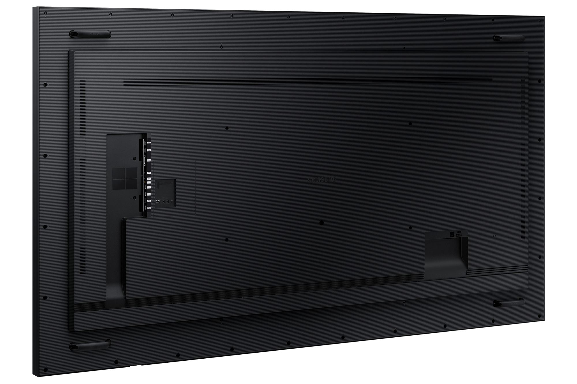 "Samsung QM98T-B Panneau plat de signalisation numérique 2,49 m (98"") Wifi 500 cd/m2 4K Ultra HD Noir Intégré dans le processeur Tizen 4.0 24/7"