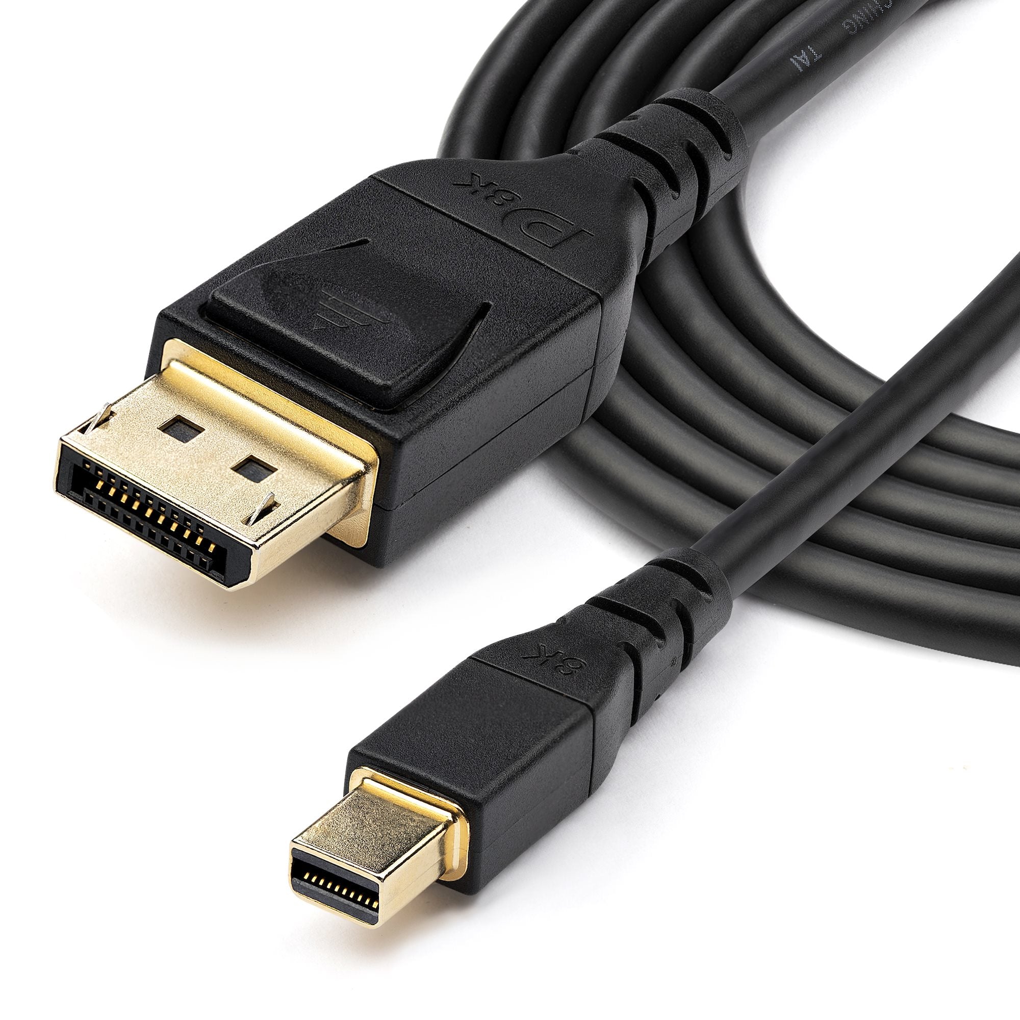 3ft 8K Mini DP to DisplayPort 1.4 Cable