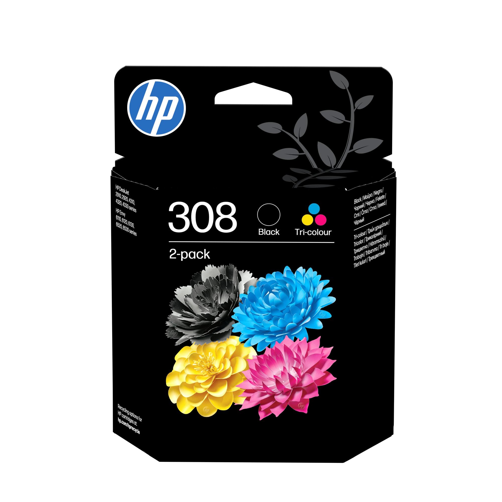 HP/InkHP 308 BK/Tri-Color Ink Cartridge