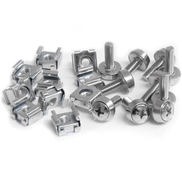 50 Pkg M5 Mounting Screws and Cage Nuts