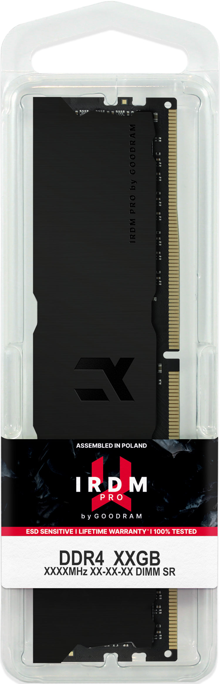 Goodram IRDM PRO IRP-K3600D4V64L18/16G module de mémoire 16 Go 1 x 16 Go DDR4